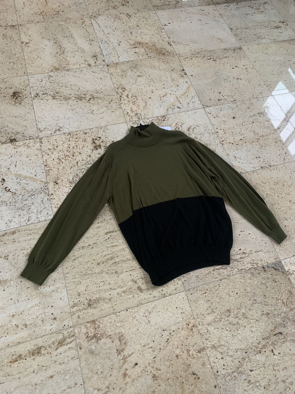 Han Kjobenhavn Strangle Knit in Hunter & Black Size US XXL / EU 58 / 5 - 3 Thumbnail