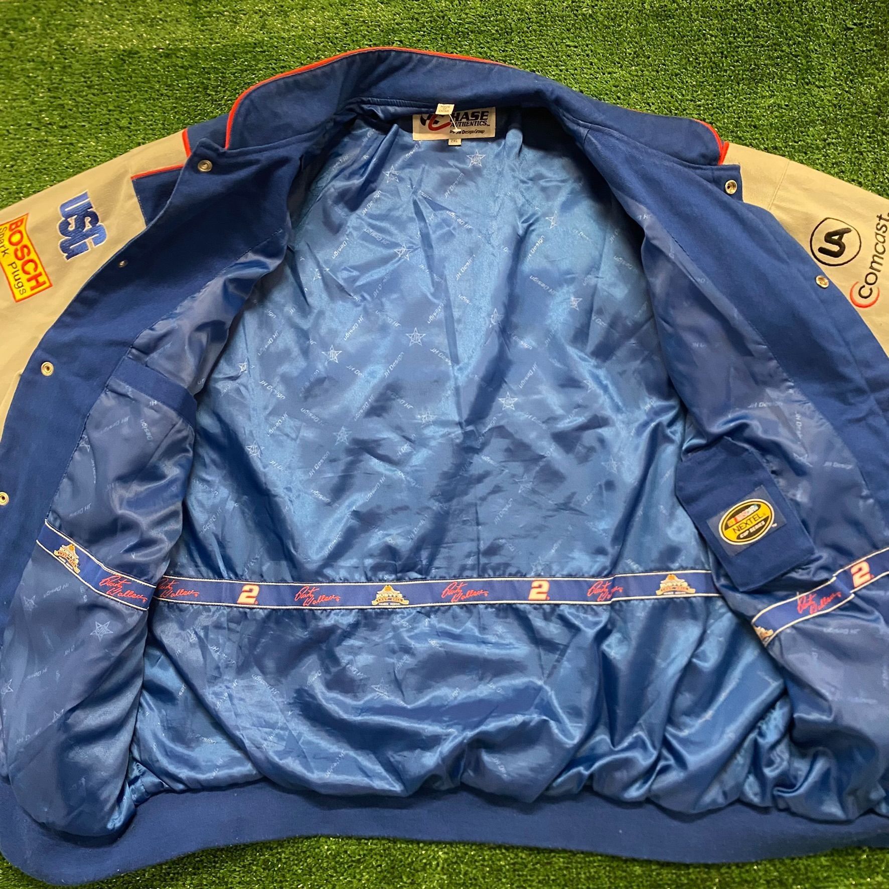 NASCAR Vintage Y2K Essential Miller Beer NASCAR Jacket Size US XXL / EU 58 / 5 - 7 Thumbnail