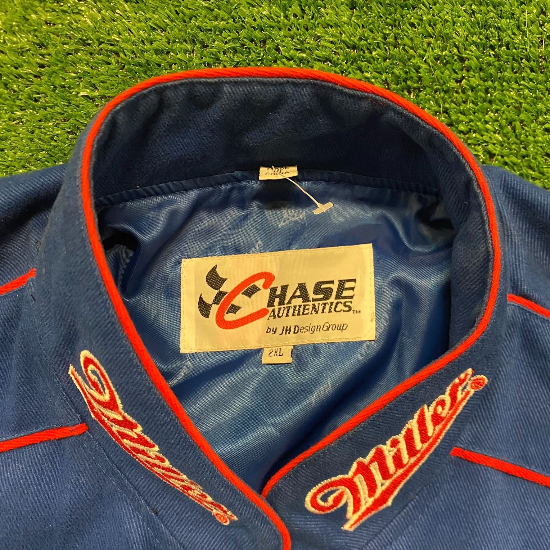 NASCAR Vintage Y2K Essential Miller Beer NASCAR Jacket Size US XXL / EU 58 / 5 - 6 Thumbnail