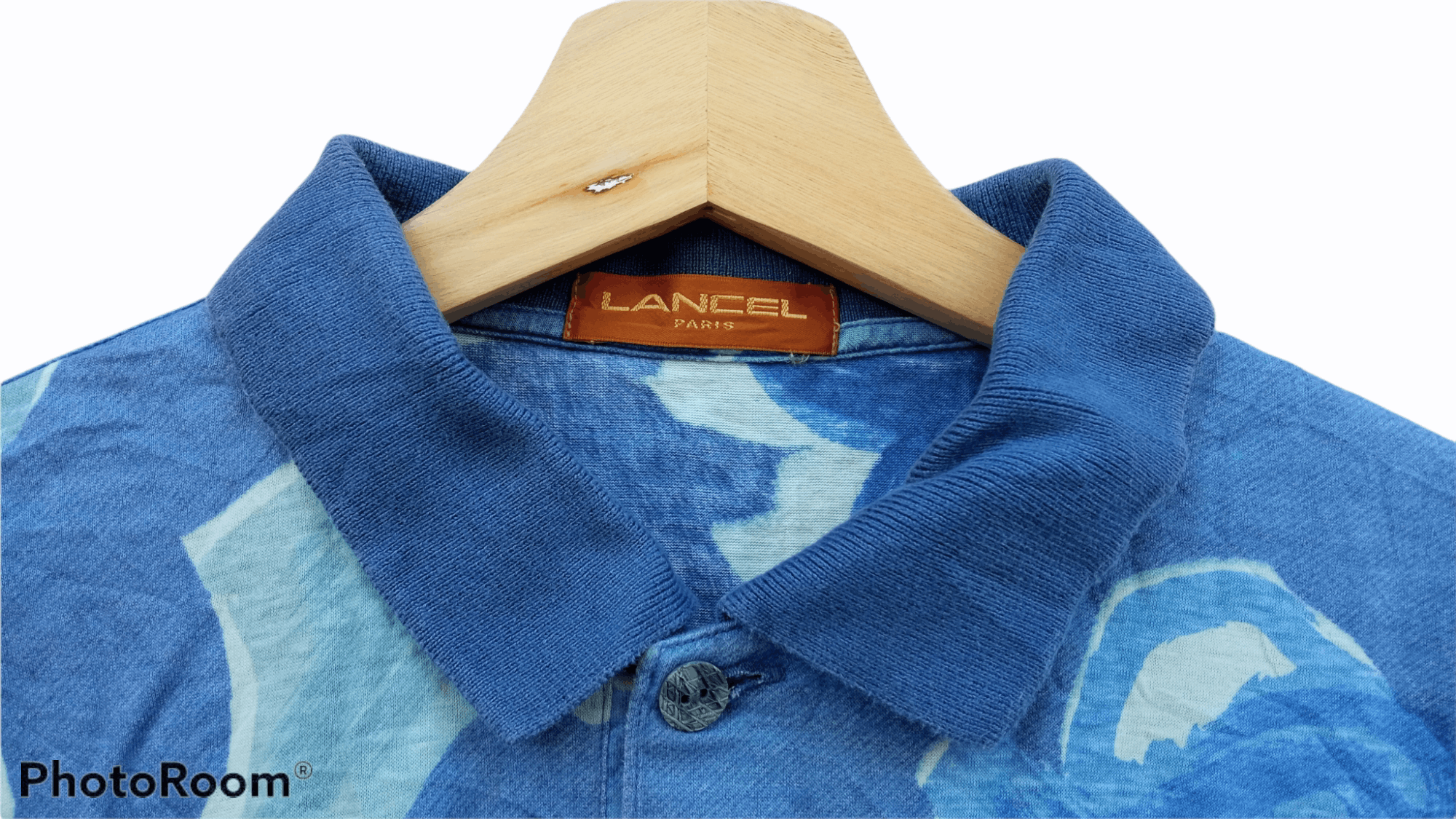 Japanese Brand × Lancel × Vintage 🔥🔥Vintage Lancel Full Print Floral Motive Polo T-Shirt Size US M / EU 48-50 / 2 - 14 Thumbnail