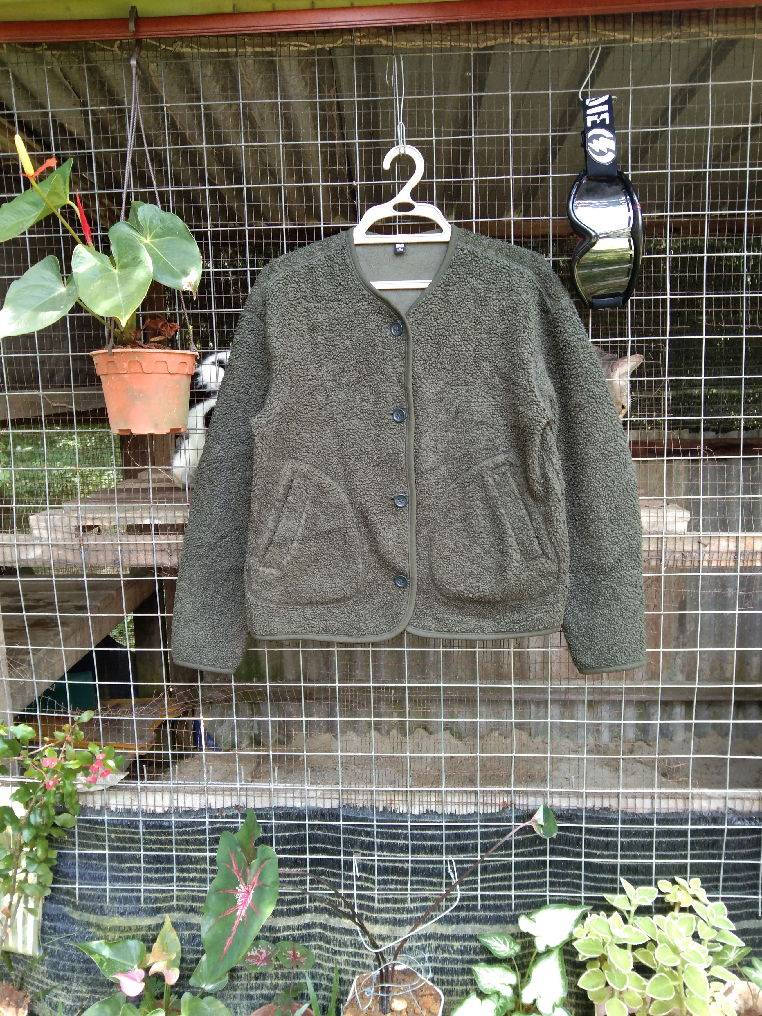 Japanese Brand × Uniqlo UNIQLO DEEP PILE FLEECE JACKET Size US M / EU 48-50 / 2 - 8 Thumbnail