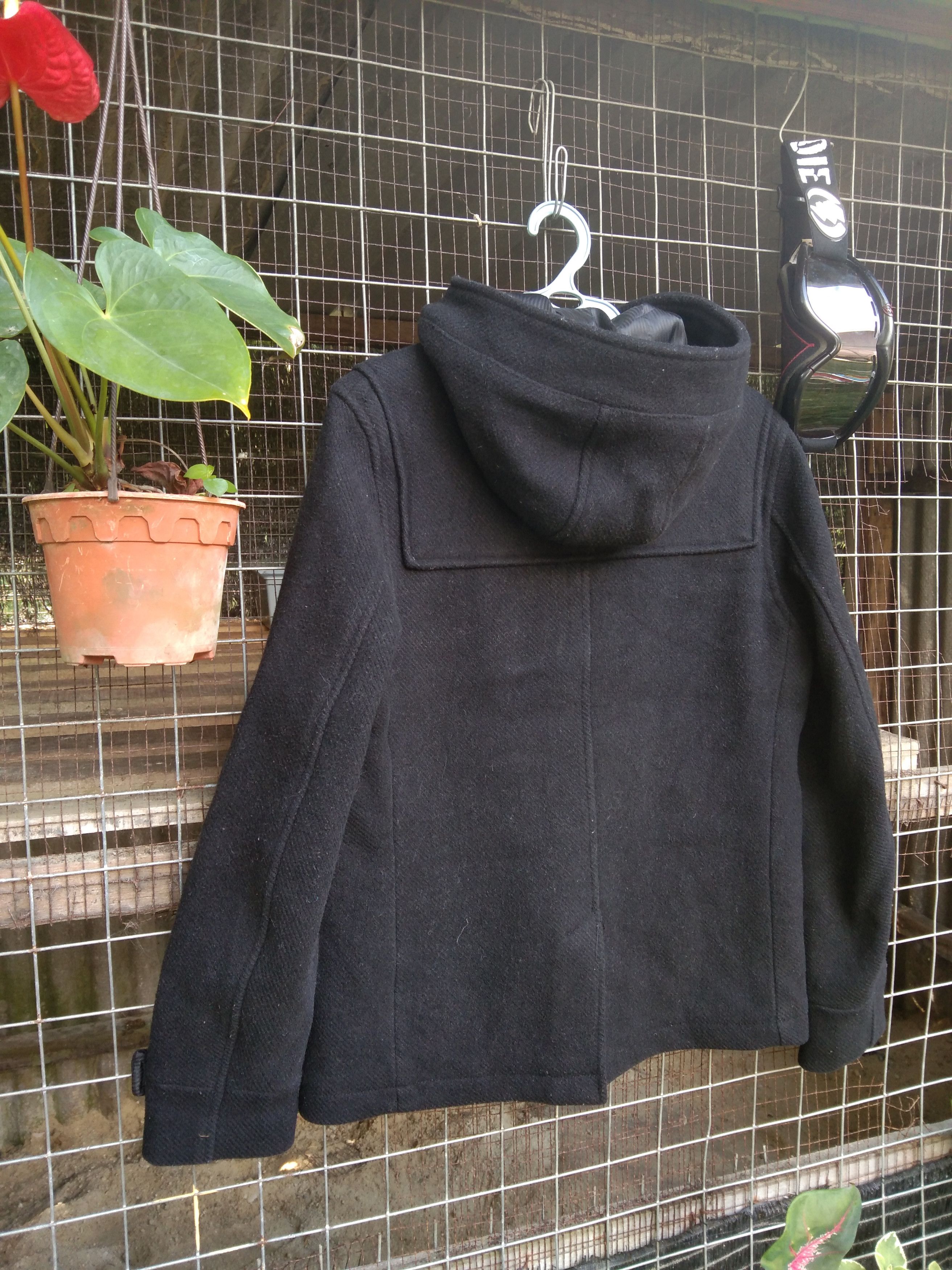 Designer × HARE WINTER WOOL BLEND DUFFLE COAT Size US S / EU 44-46 / 1 - 6 Thumbnail