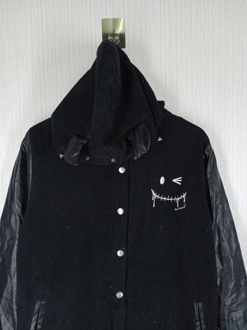 Japanese Brand Rare Super Lovers Tokyo London Varsity Hoodie Jacket Black Size US M / EU 48-50 / 2 - 2 Thumbnail
