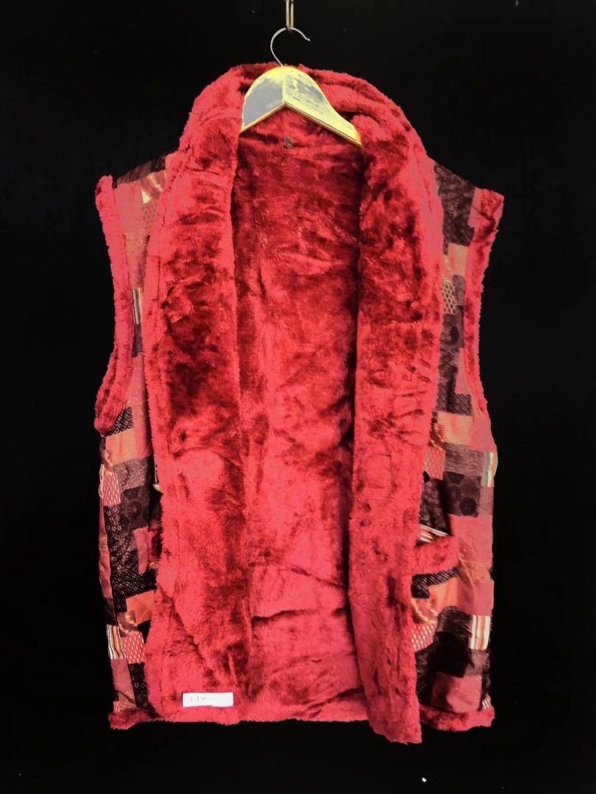 Japanese Brand 💥Vintage Japanese Kimono Patchwork Vest Jacket Size US L / EU 52-54 / 3 - 5 Thumbnail