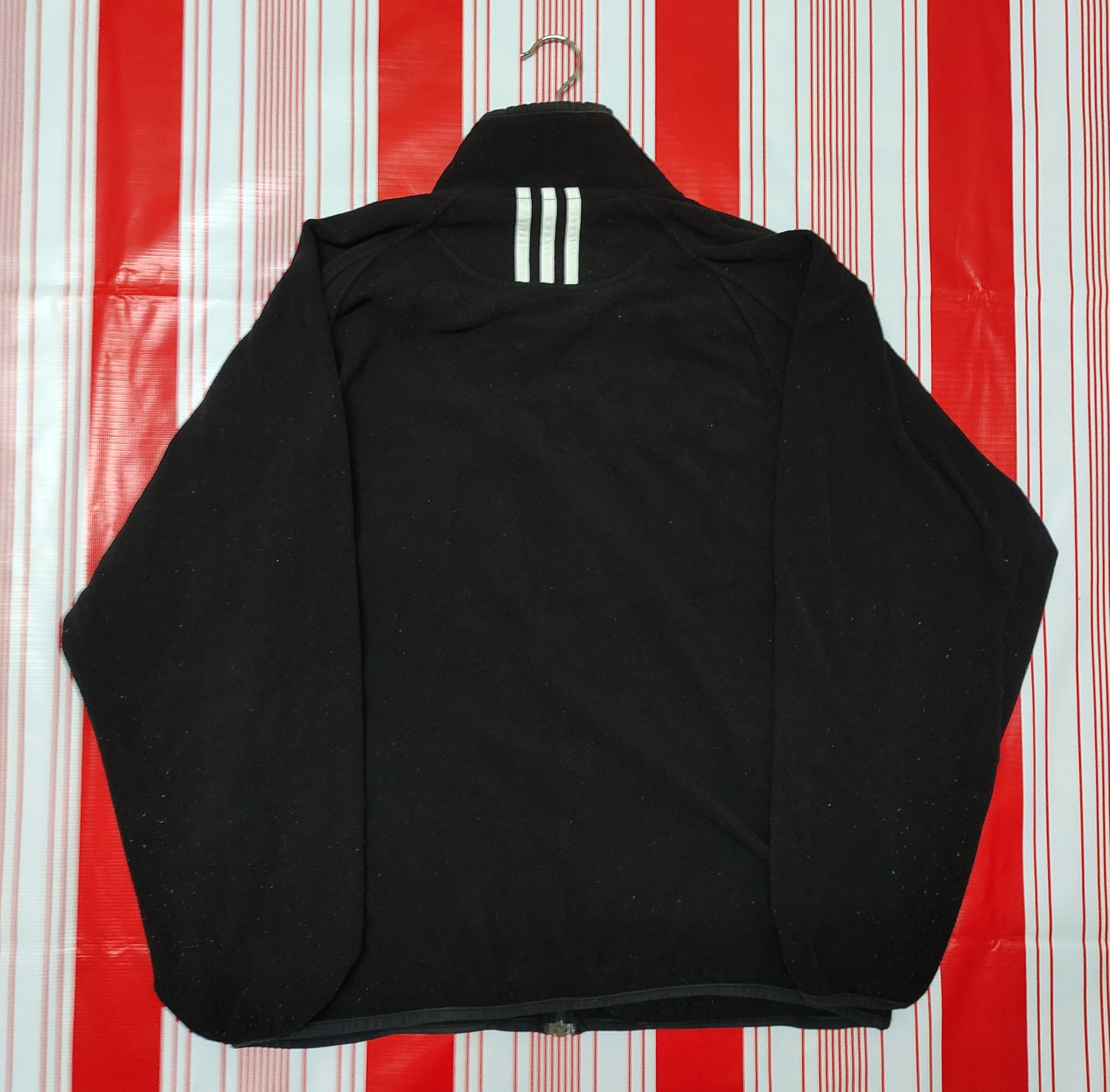 Adidas × Vintage Vintage Adidas fleece sweater zipper up Size US M / EU 48-50 / 2 - 2 Thumbnail