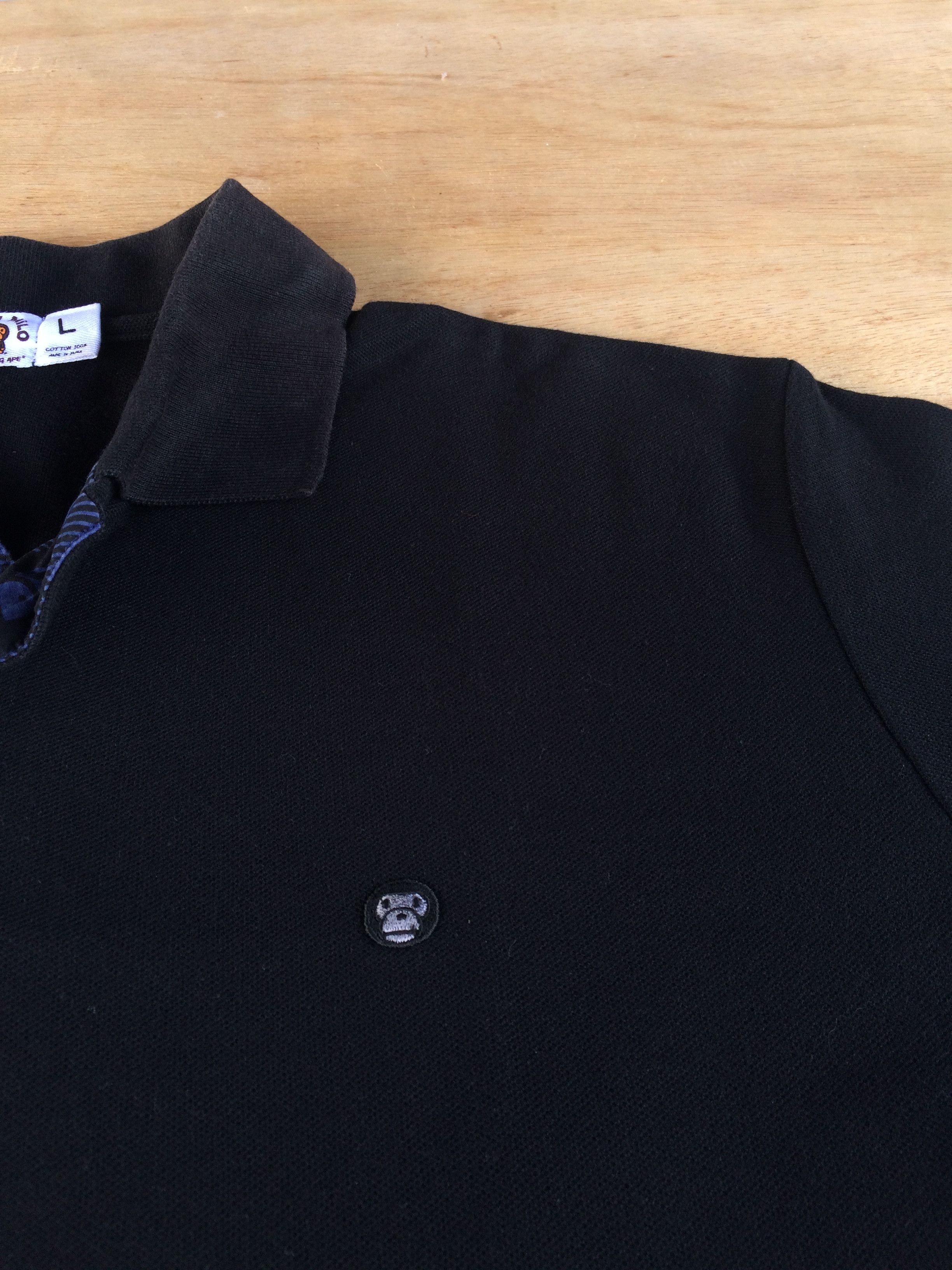 Bape Baby Milo One Point Polo Size US L / EU 52-54 / 3 - 3 Thumbnail