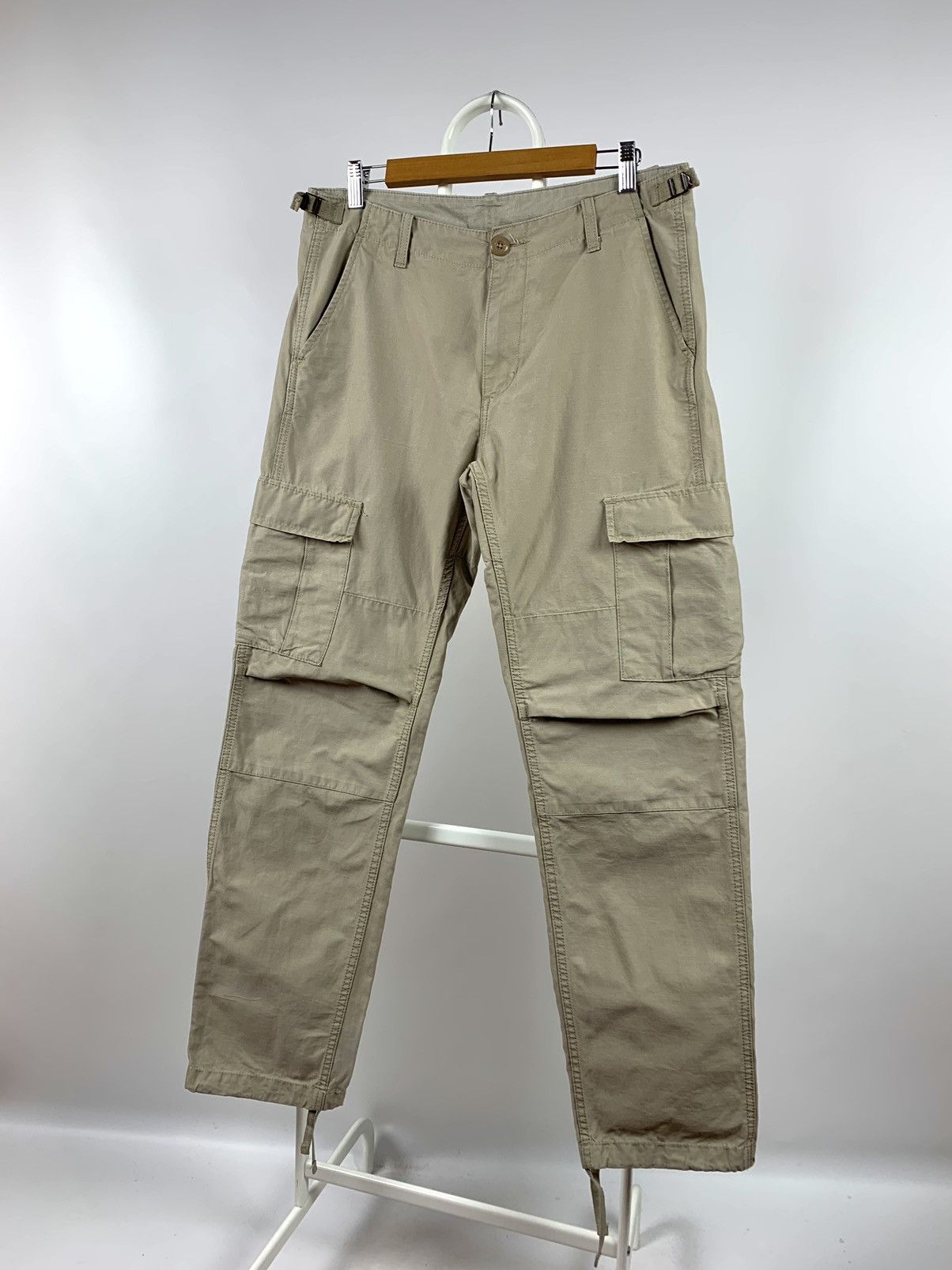 Carhartt Vintage Carhartt WIP Cargo Pants Travis Scott Style Size US 32 / EU 48 - 2 Thumbnail