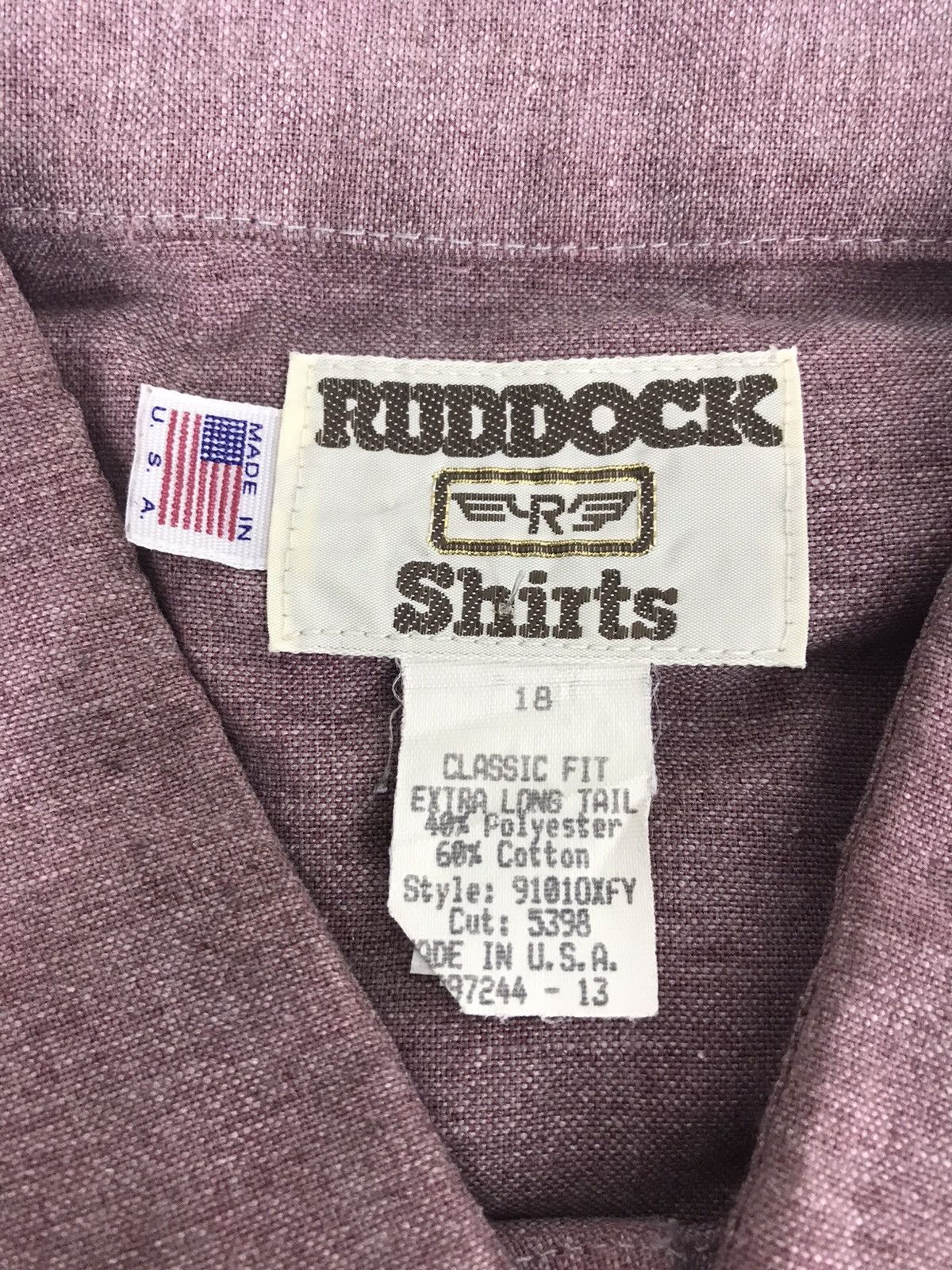 Ruddock Shirts Vintage 80s Ruddock USA Western Button Down Shirt Worker Size US XXL / EU 58 / 5 - 3 Thumbnail
