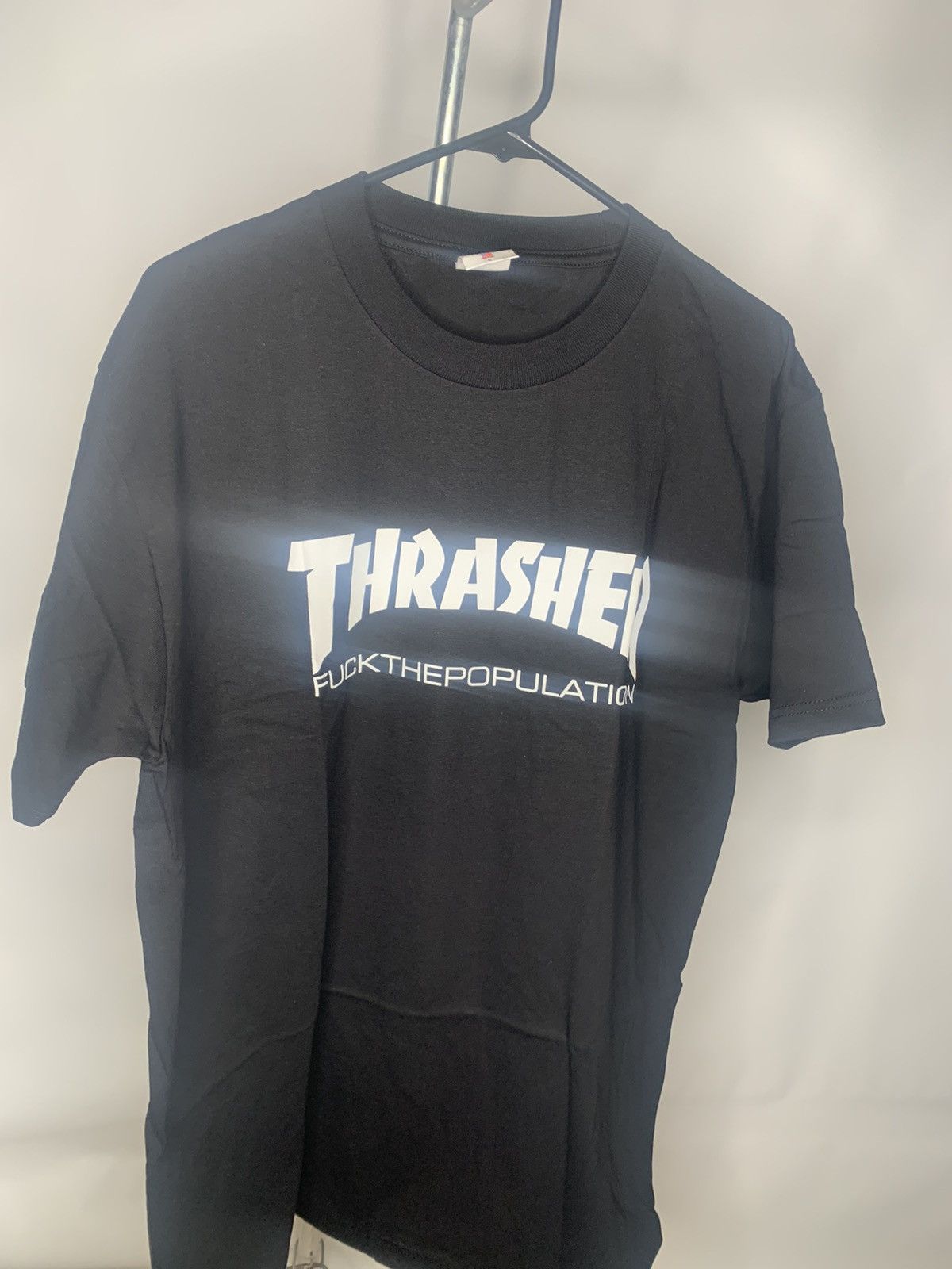 Fuck The Population × Thrasher FTP x Thrasher Logo Tee Size US L / EU 52-54 / 3 - 1 Thumbnail