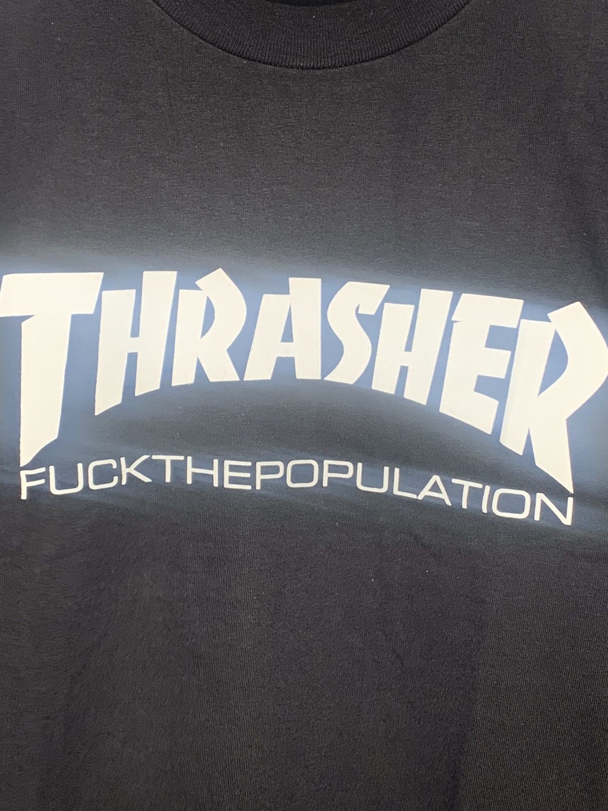 Fuck The Population × Thrasher FTP x Thrasher Logo Tee Size US L / EU 52-54 / 3 - 2 Thumbnail