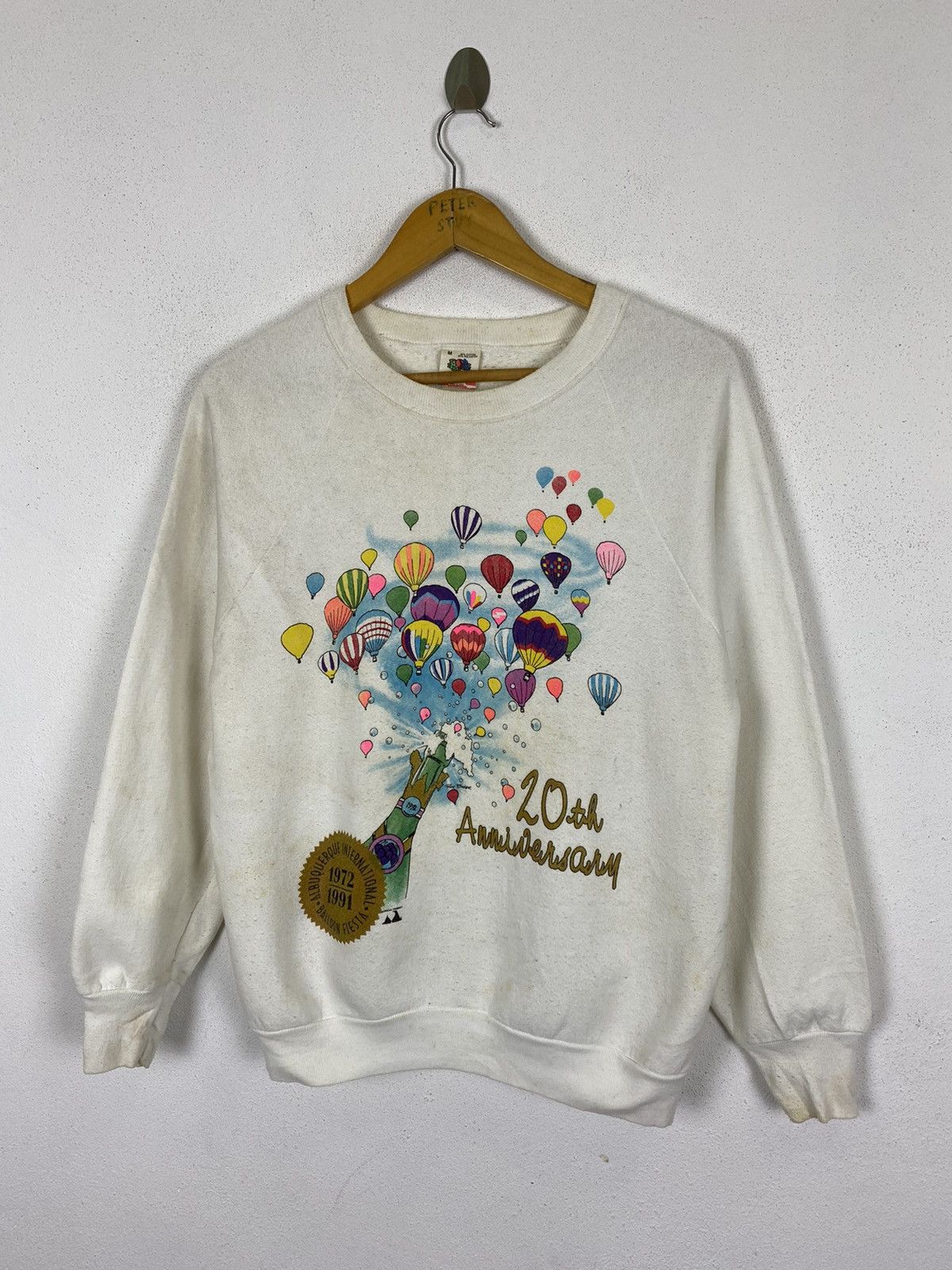 Fruit Of The Loom × Vintage VINTAGE ALBUQUEQUE INTERNATIONAL BALLOON FIESTA Size US M / EU 48-50 / 2 - 2 Thumbnail