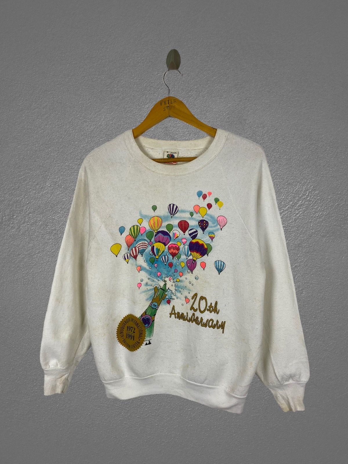 Fruit Of The Loom × Vintage VINTAGE ALBUQUEQUE INTERNATIONAL BALLOON FIESTA Size US M / EU 48-50 / 2 - 1 Thumbnail