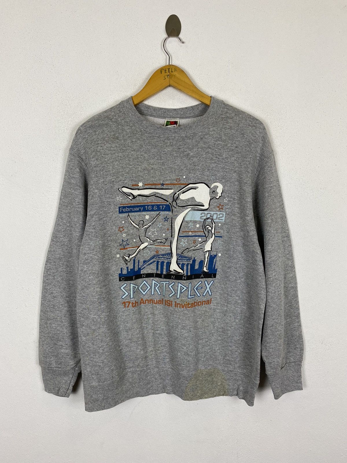 Fruit Of The Loom × Vintage VINTAGE SPORTSPLEX SWEATER Size US M / EU 48-50 / 2 - 2 Thumbnail