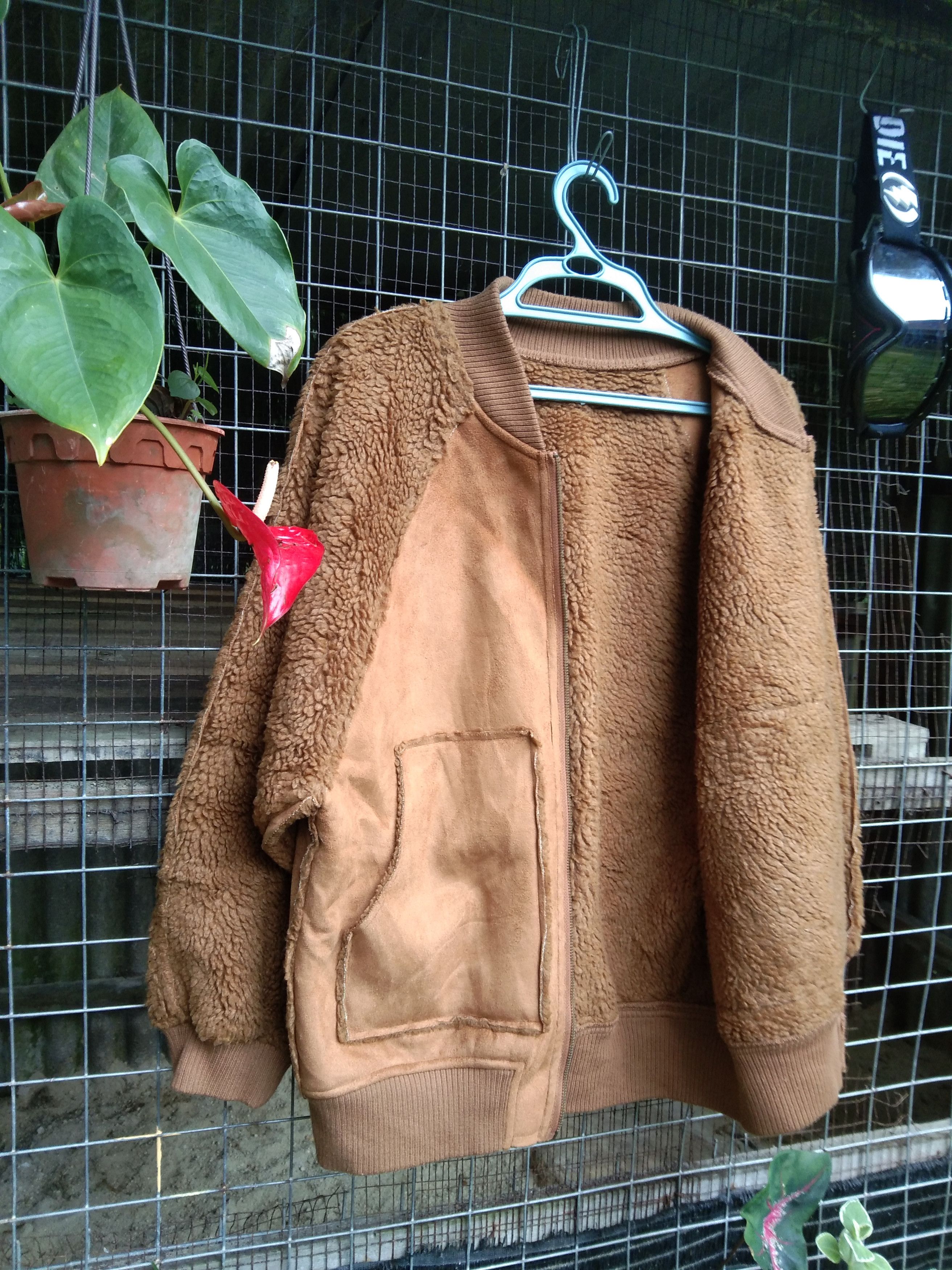 Japanese Brand MEN'S DEEP PILE SHERPA JACKET Size US L / EU 52-54 / 3 - 2 Thumbnail