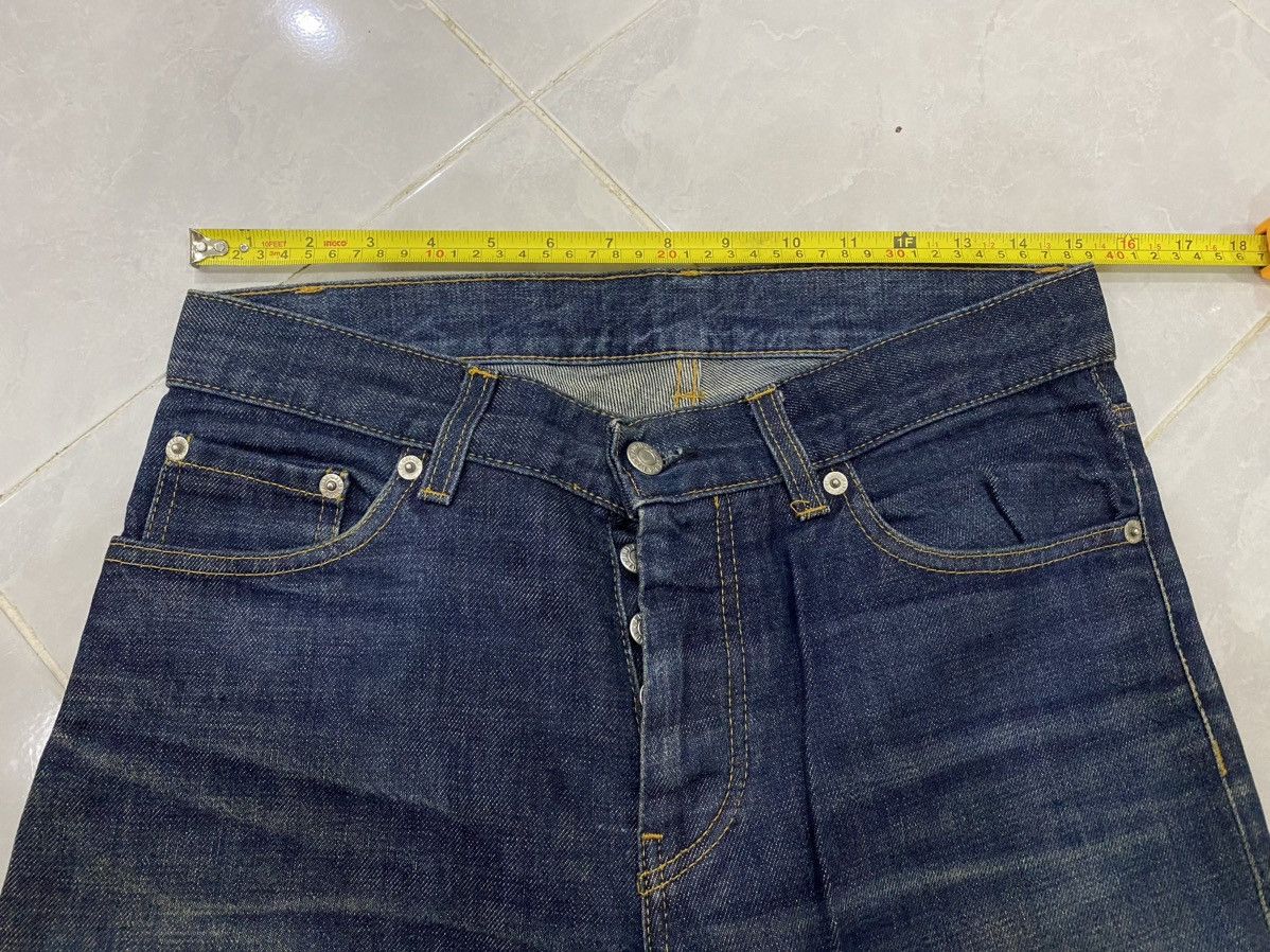Helmut Lang vintage 1999 helmut lang raw classic cut archival jeans Size US 30 / EU 46 - 9 Thumbnail