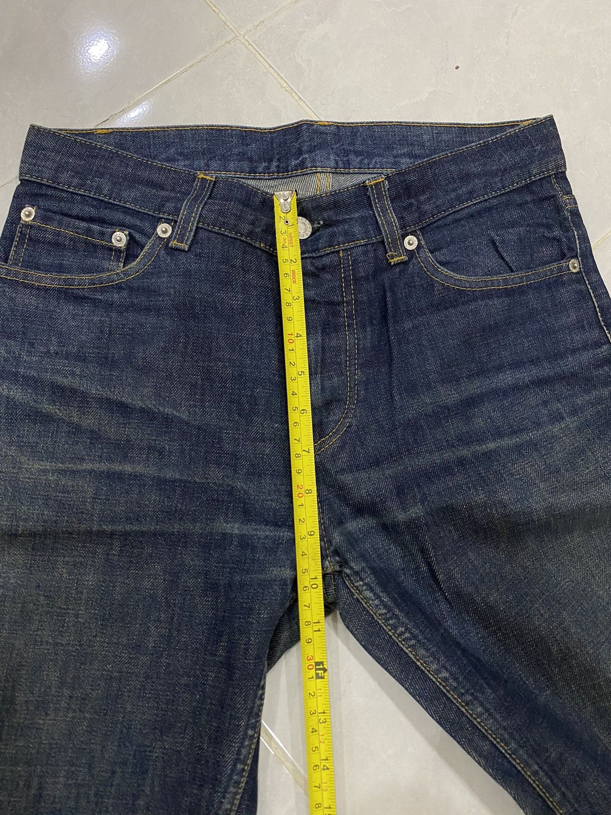 Helmut Lang vintage 1999 helmut lang raw classic cut archival jeans Size US 30 / EU 46 - 10 Thumbnail