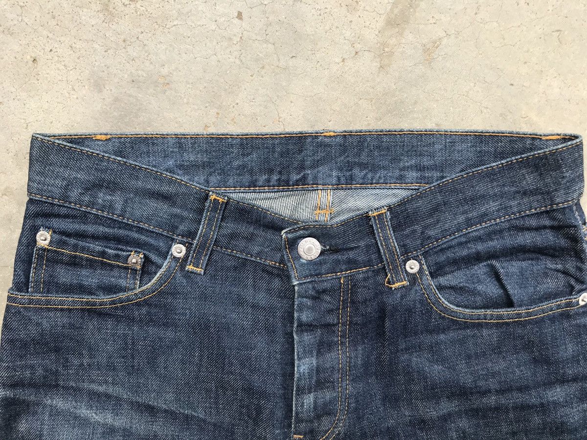 Helmut Lang vintage 1999 helmut lang raw classic cut archival jeans Size US 30 / EU 46 - 4 Thumbnail