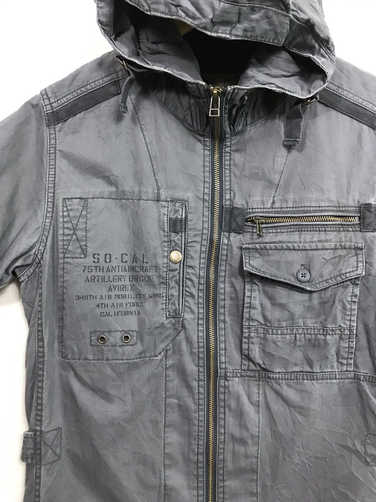 Avirex AVIREX SOCAL ANTICRAFT ARTILLERY BRIDGE MOBILITY WING SHIRT Size US M / EU 48-50 / 2 - 6 Thumbnail