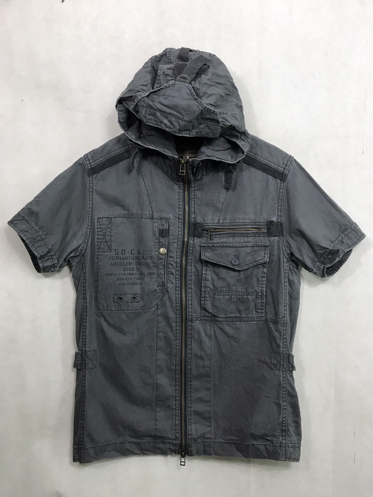 Avirex AVIREX SOCAL ANTICRAFT ARTILLERY BRIDGE MOBILITY WING SHIRT Size US M / EU 48-50 / 2 - 1 Thumbnail