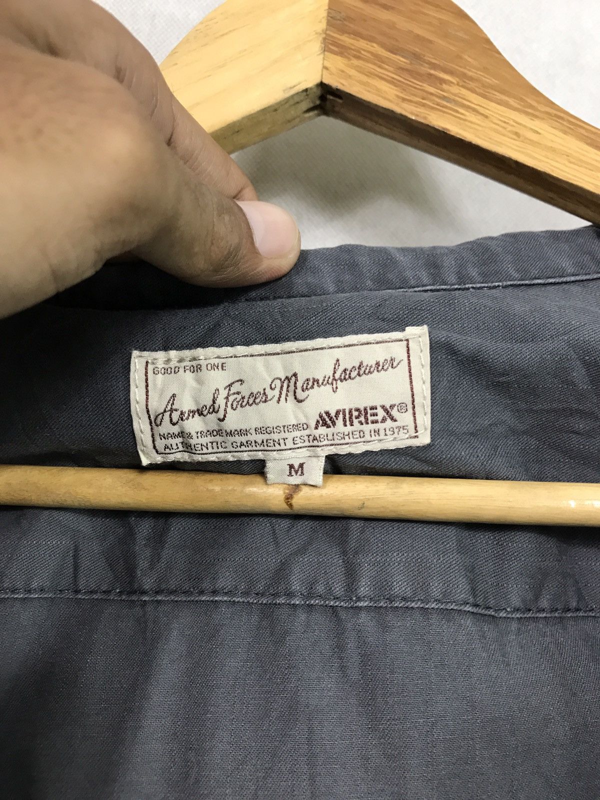 Avirex AVIREX SOCAL ANTICRAFT ARTILLERY BRIDGE MOBILITY WING SHIRT Size US M / EU 48-50 / 2 - 9 Thumbnail