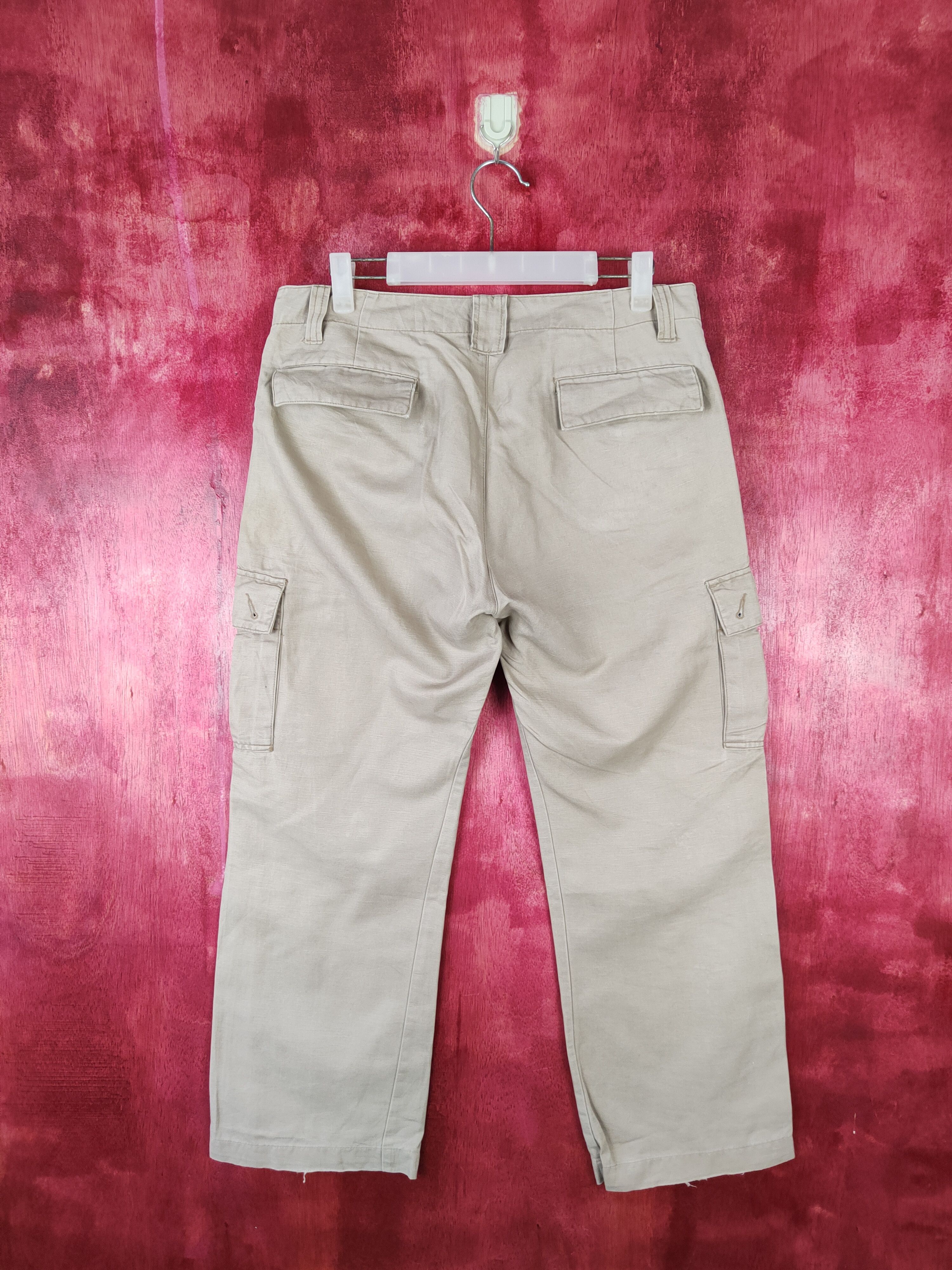 Boycott × Japanese Brand Boy Cott Brown Multi Pocket Tactical Cargo Pants #566 Size US 32 / EU 48 - 8 Thumbnail