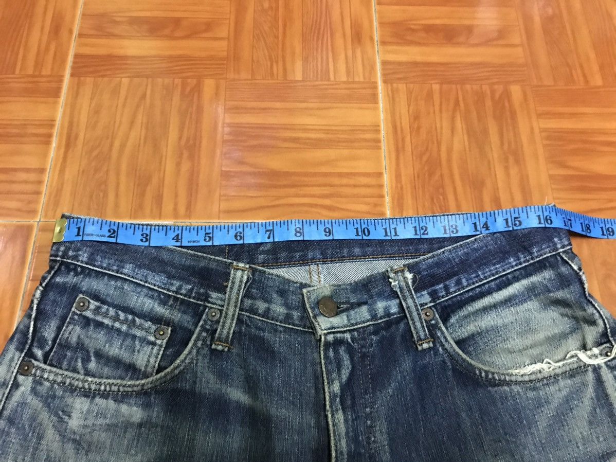Edwin Vintage distressed edwin jeans very rare Size US 33 - 9 Thumbnail
