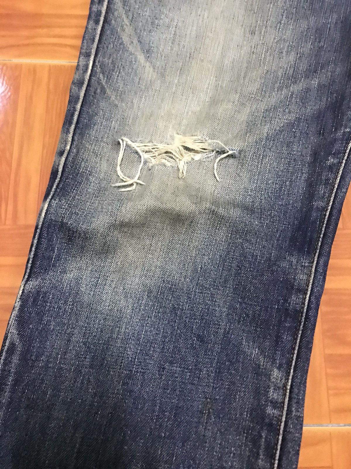 Edwin Vintage distressed edwin jeans very rare Size US 33 - 5 Thumbnail