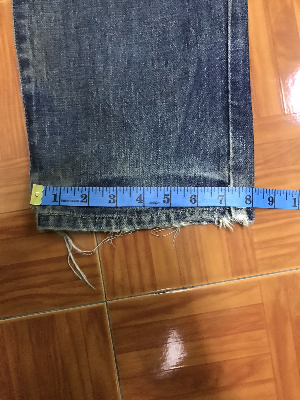 Edwin Vintage distressed edwin jeans very rare Size US 33 - 15 Thumbnail