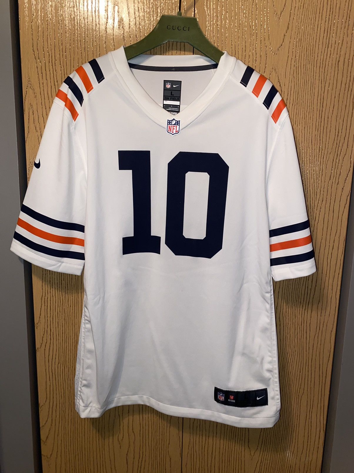 Nike Nike Chicago Bears Mitch Trubisky #10 Jersey Sz L Size US L / EU 52-54 / 3 - 1 Thumbnail