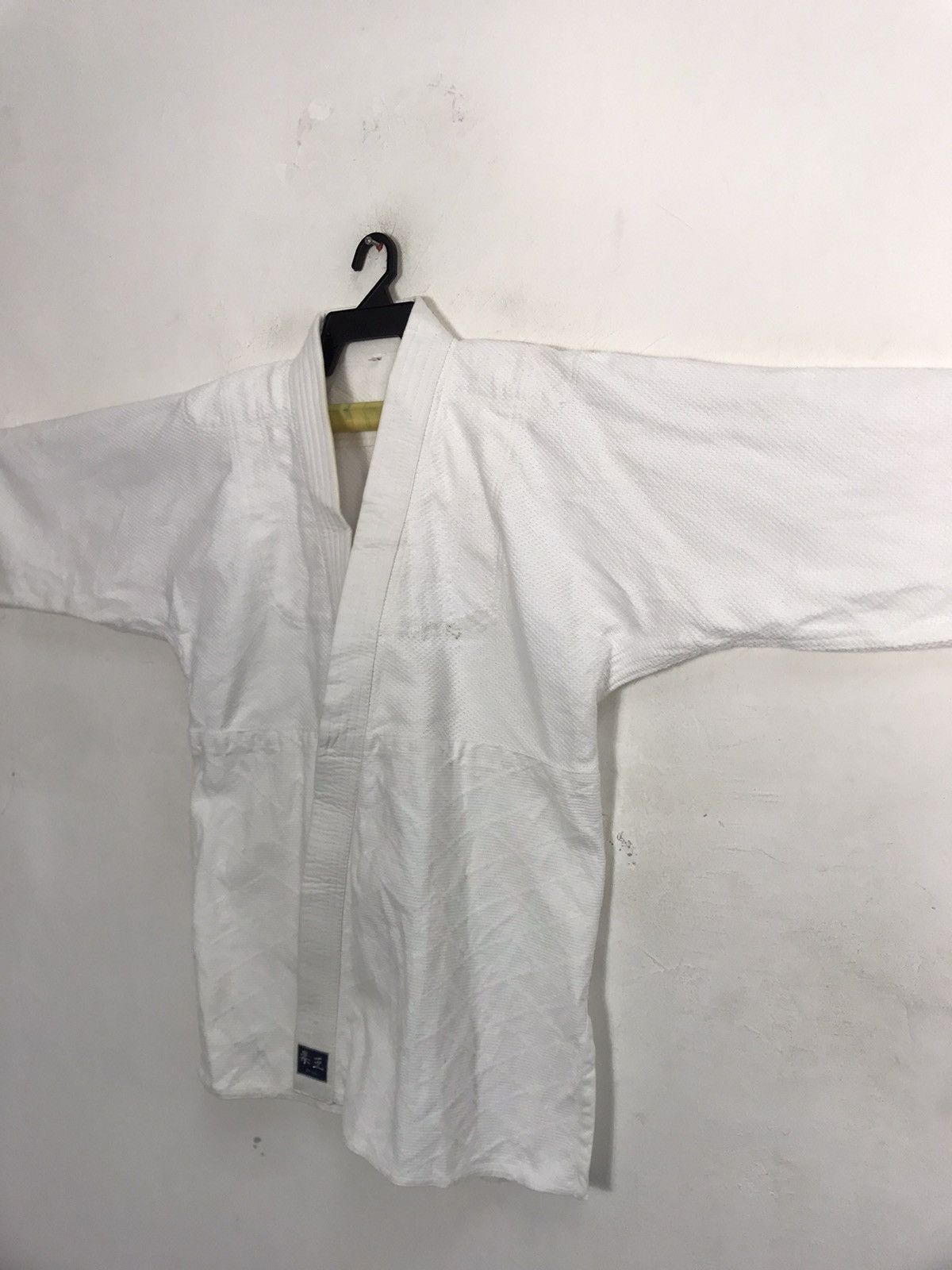 Japanese Brand Sashiko Kendo Denim Noragi Kimono Cardigan fits M L Size US M / EU 48-50 / 2 - 3 Thumbnail