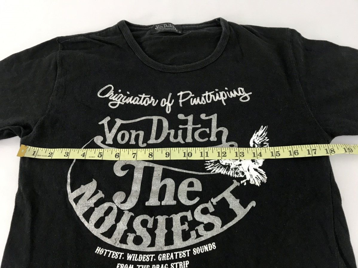 Vintage Von Dutch The Moisiest Power Motion Spell Out Tee Size US S / EU 44-46 / 1 - 7 Thumbnail