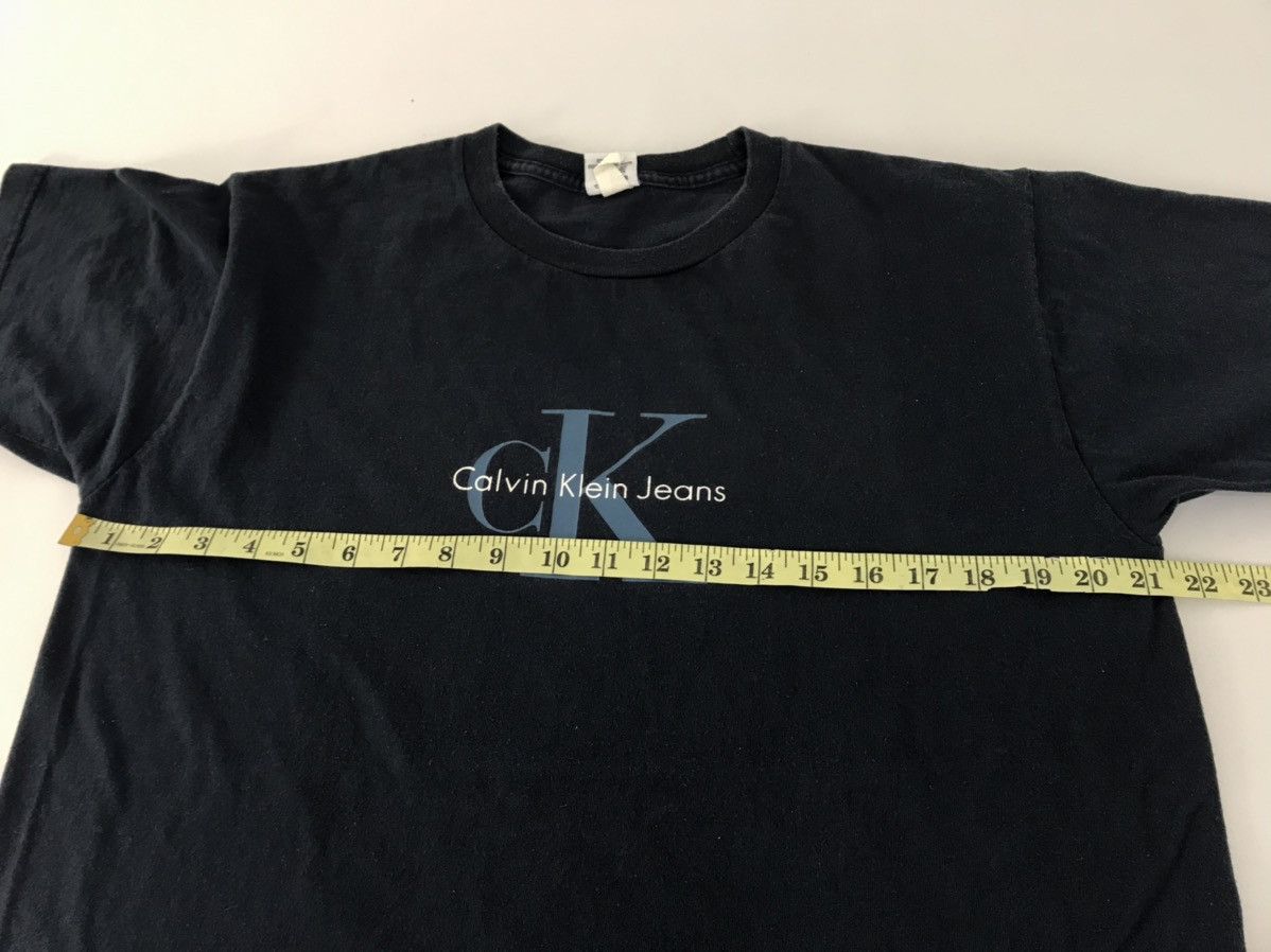 Calvin Klein × Vintage Calvin Klein Jeans CK Big Logo Spell Out Printed Tee Size US L / EU 52-54 / 3 - 5 Thumbnail