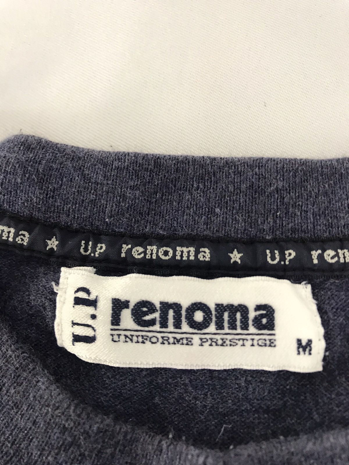 Renoma Up Renoma Prestige Embroidery Logo Unisex Tee Size S Size US S / EU 44-46 / 1 - 3 Thumbnail