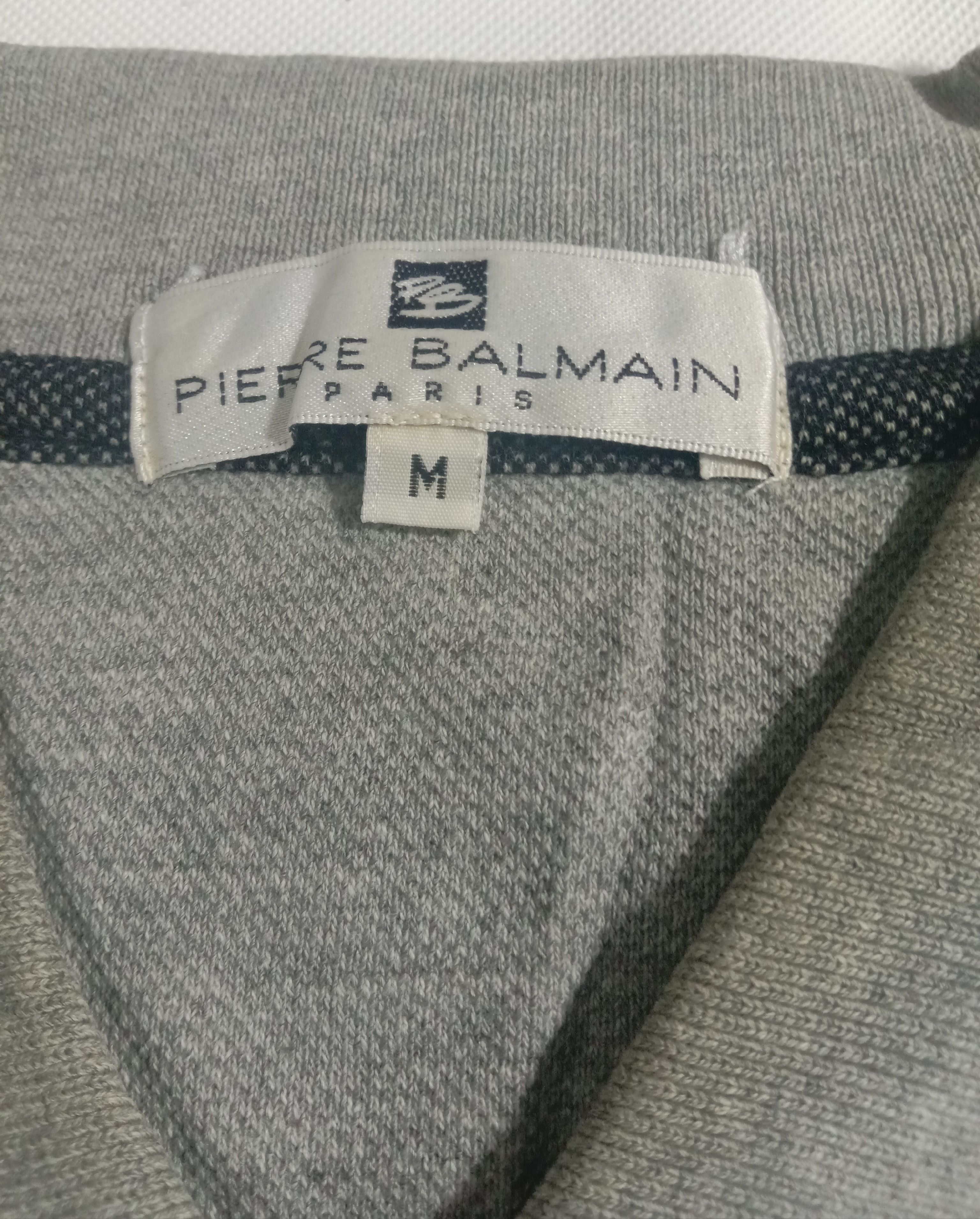 Designer Pierre Balmain Paris Long Sleeve Polo Tee Size US M / EU 48-50 / 2 - 3 Thumbnail