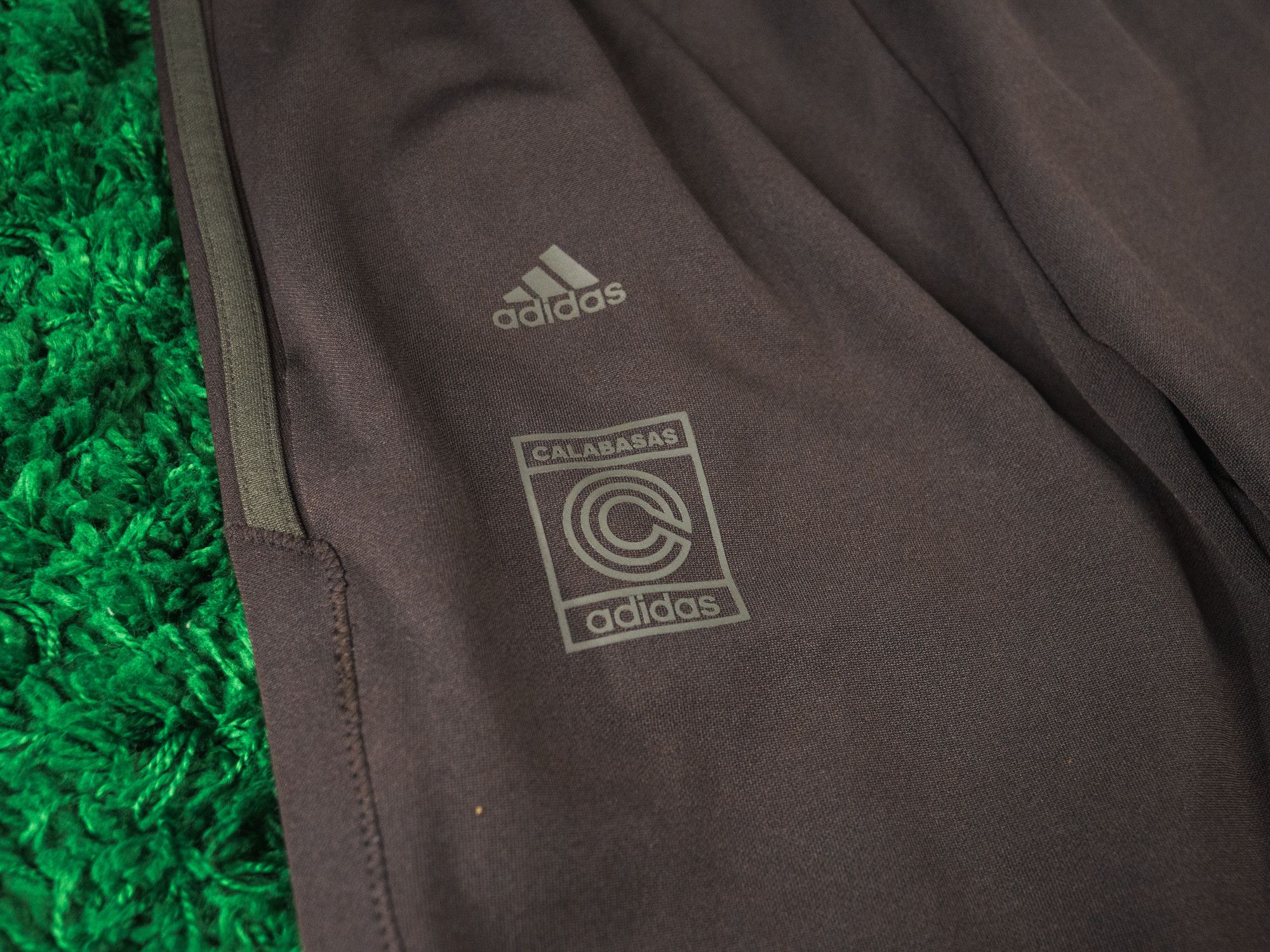Yeezy adidas Calabasas Track Pants Umber/ Core YEEZY SEAOSN 5 Size US 32 / EU 48 - 3 Thumbnail