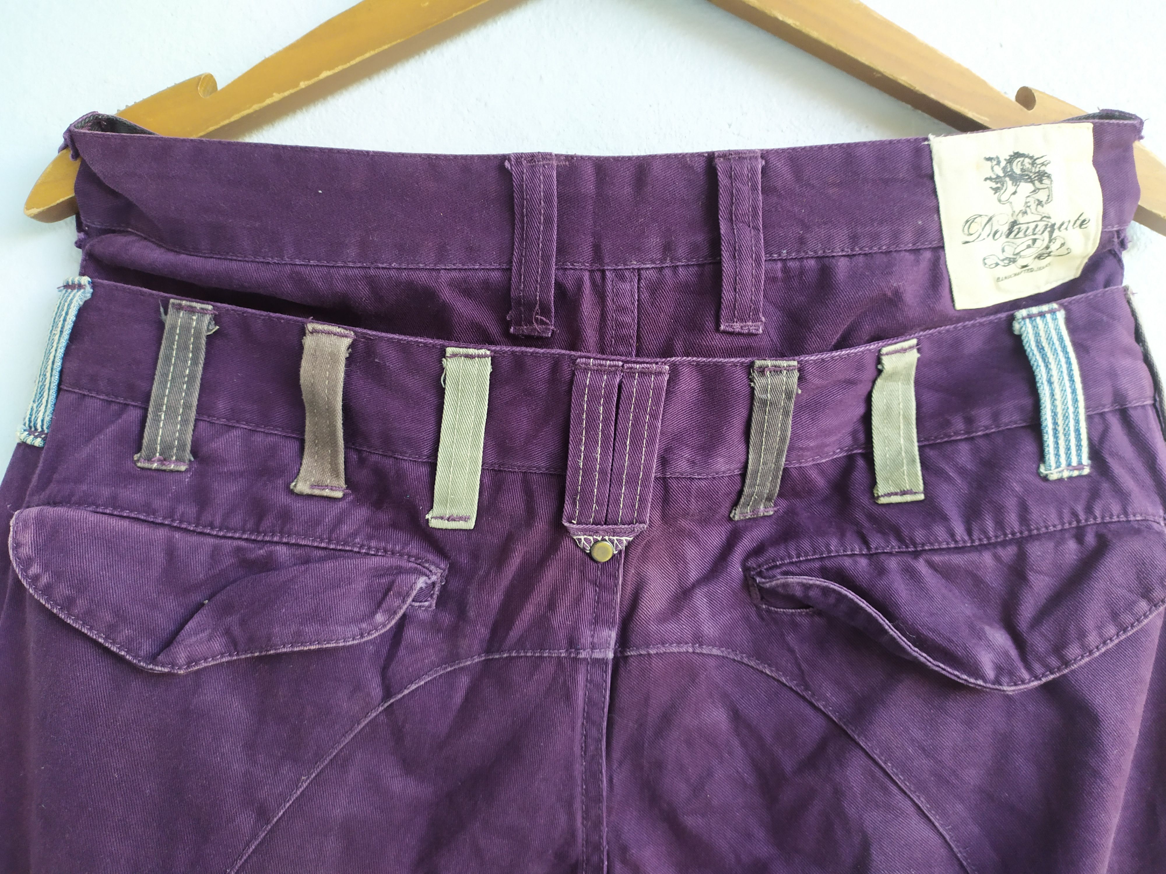 Vintage Dominate Cargo Pants Double Waist Multi pocket pants Size US 30 / EU 46 - 6 Thumbnail
