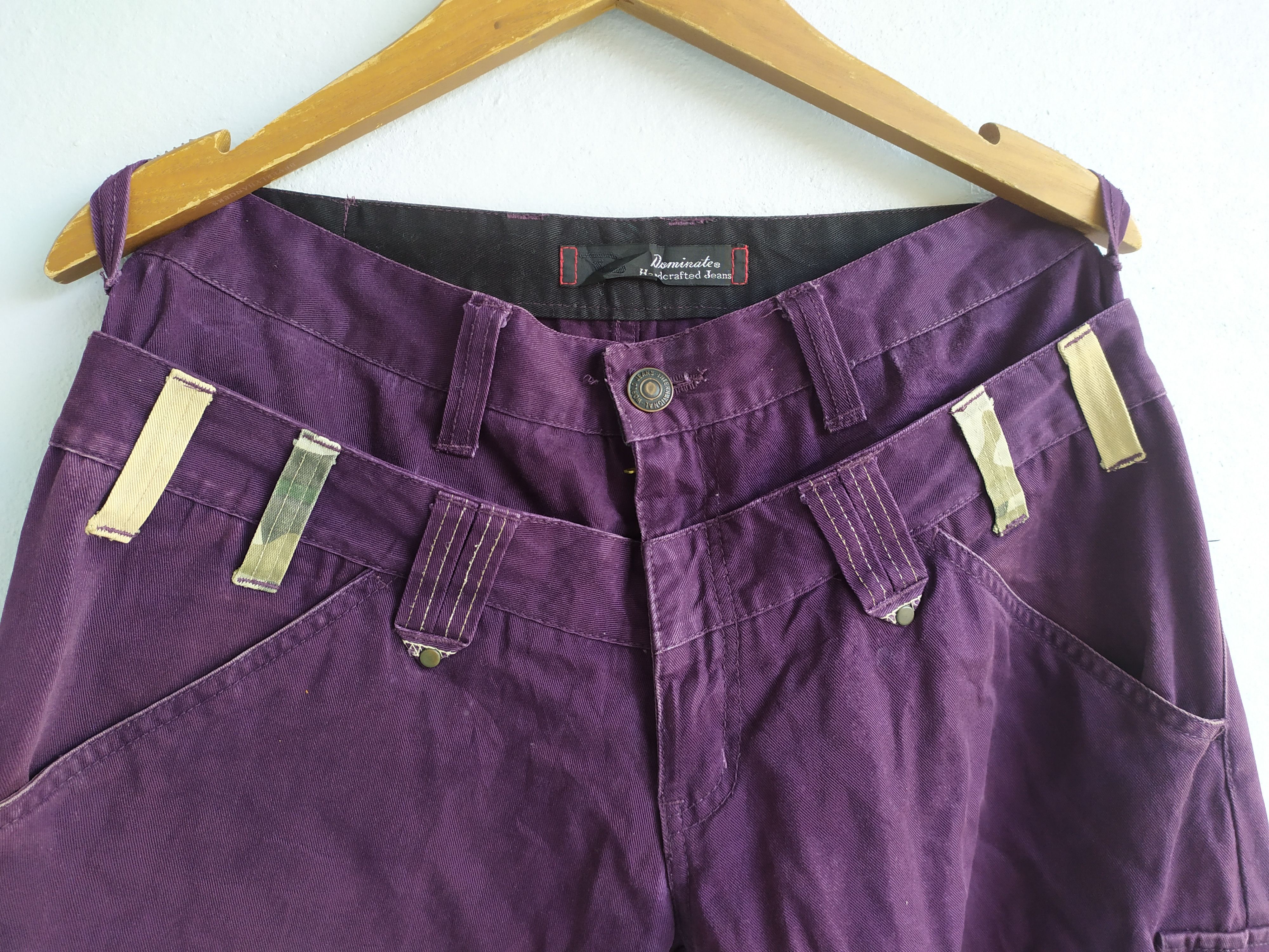 Vintage Dominate Cargo Pants Double Waist Multi pocket pants Size US 30 / EU 46 - 9 Thumbnail