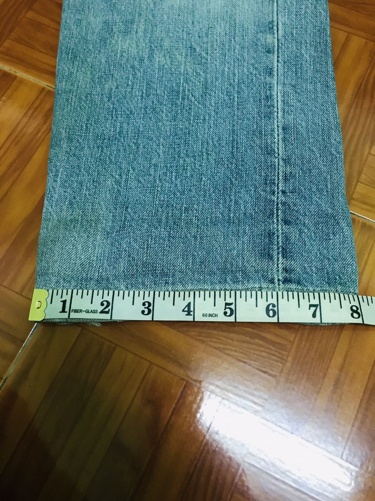 Levi's Vintage Levi’s Redline Selvedge Jeans Light Wash, Distressed Size US 31 - 19 Thumbnail