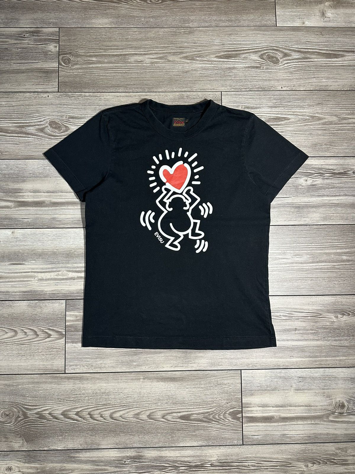 Evisu × Keith Haring Evisu x Keith Haring T Shirt Size US S / EU 44-46 / 1 - 1 Thumbnail