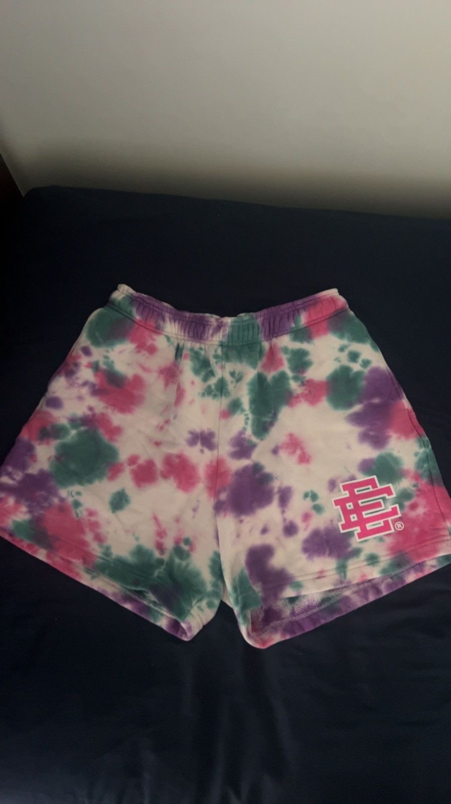 Eric Emanuel Eric Emanuel Purple Tie Dye Sweat Shorts Size Large Size US 32 / EU 48 - 1 Thumbnail