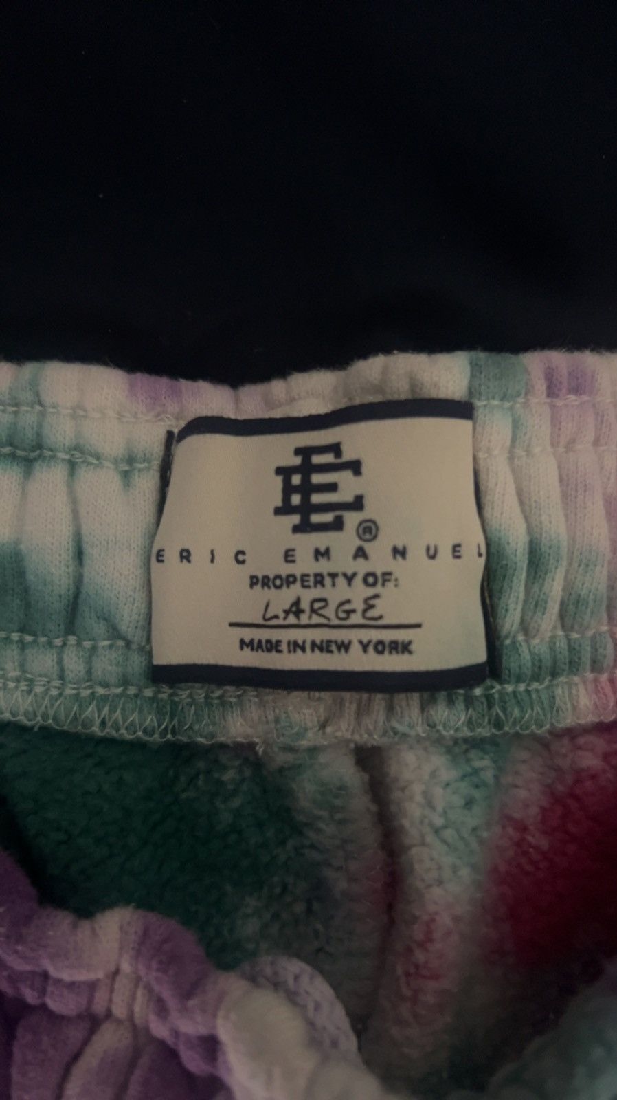 Eric Emanuel Eric Emanuel Purple Tie Dye Sweat Shorts Size Large Size US 32 / EU 48 - 6 Thumbnail