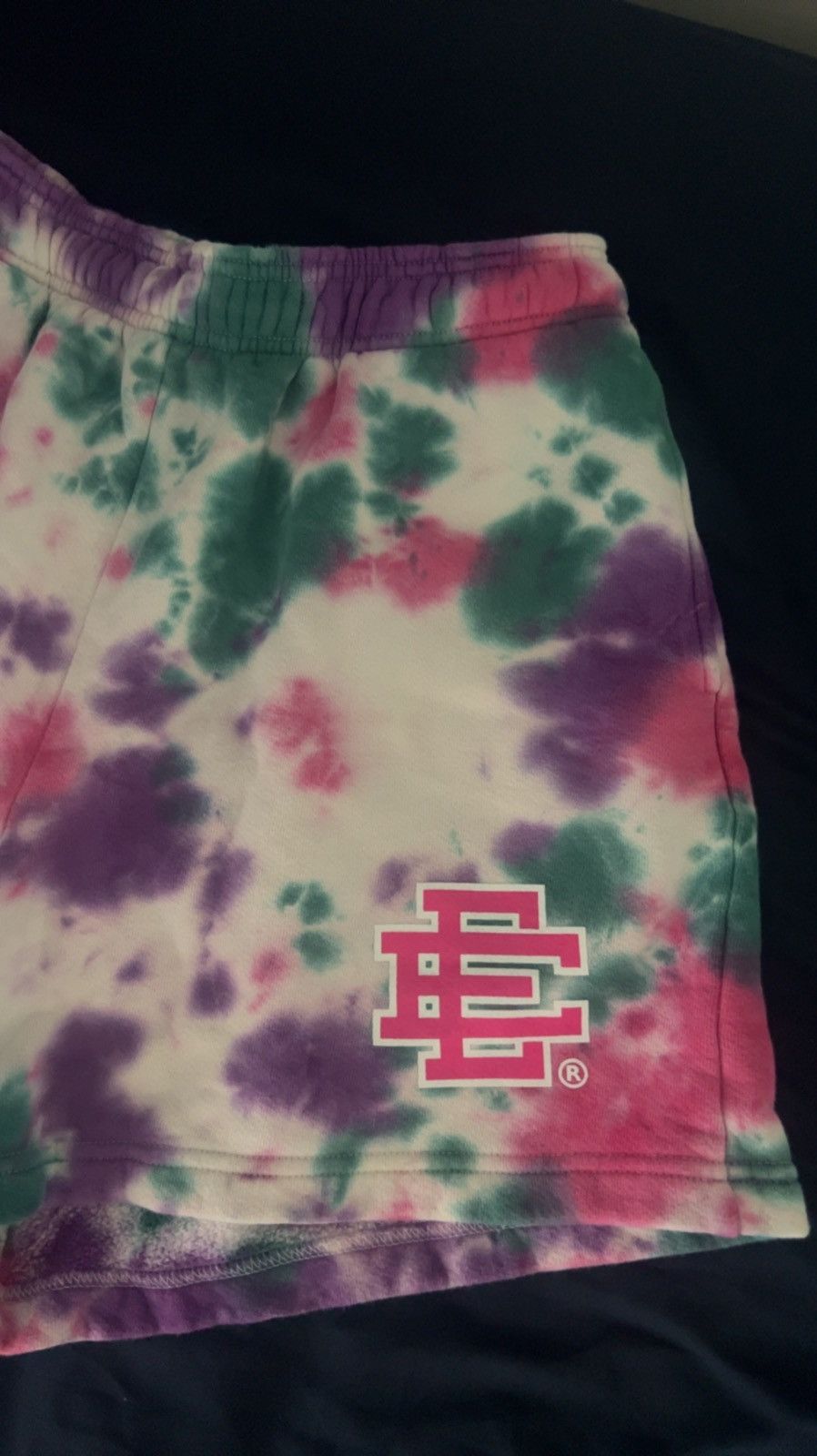 Eric Emanuel Eric Emanuel Purple Tie Dye Sweat Shorts Size Large Size US 32 / EU 48 - 2 Thumbnail