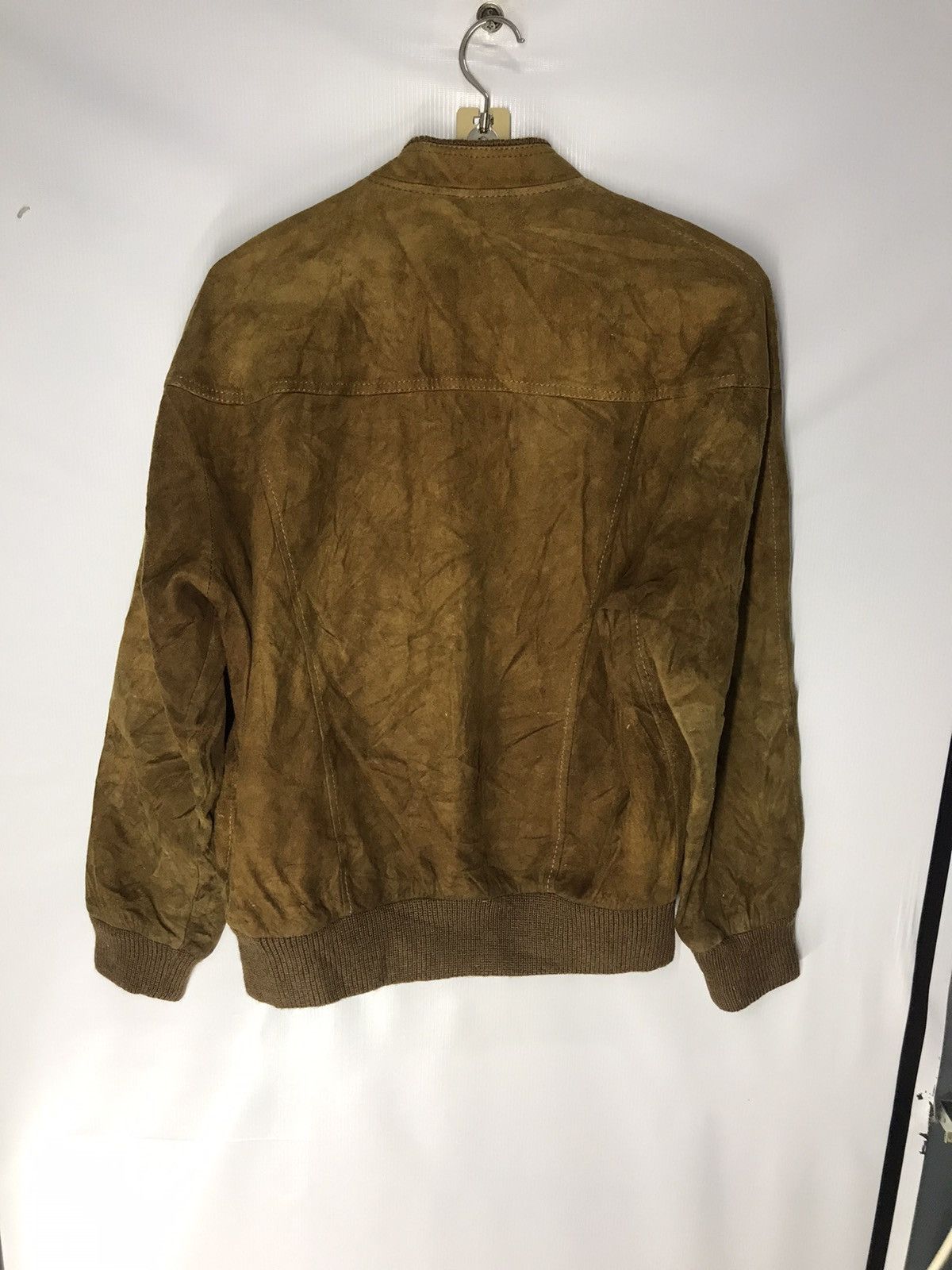 Genuine Leather × Vintage Unbrand suede leather zipper jacket Size US M / EU 48-50 / 2 - 6 Thumbnail