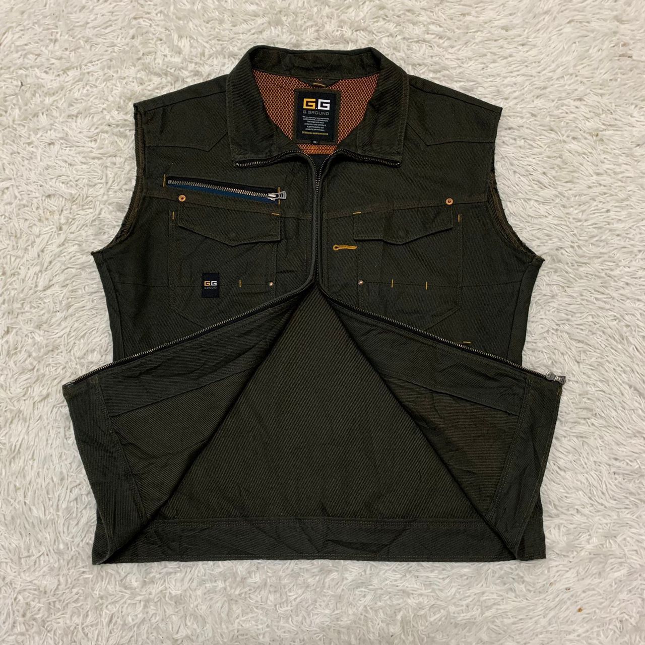 Japanese Brand G.Ground designing performance vest Size US L / EU 52-54 / 3 - 3 Thumbnail
