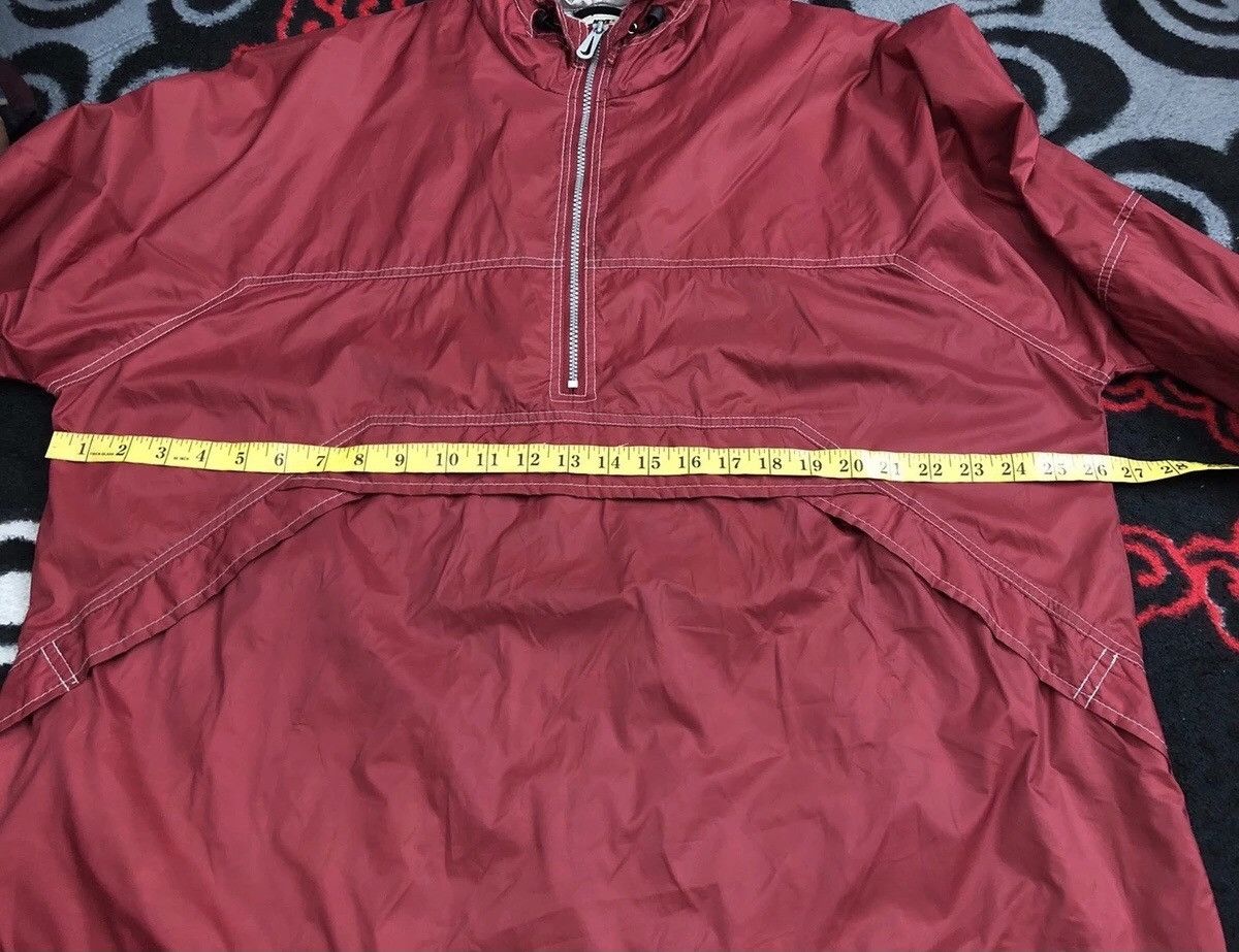 Nike Vintage Center Swoosh Nike Half Zipper Hooded Windbreaker Size US L / EU 52-54 / 3 - 8 Thumbnail