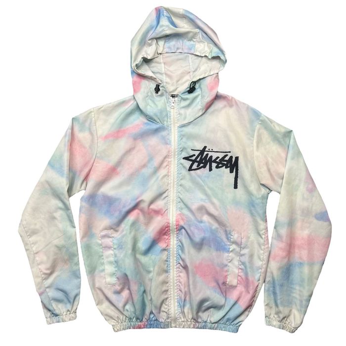 Stussy cotton hot sale candy windbreaker