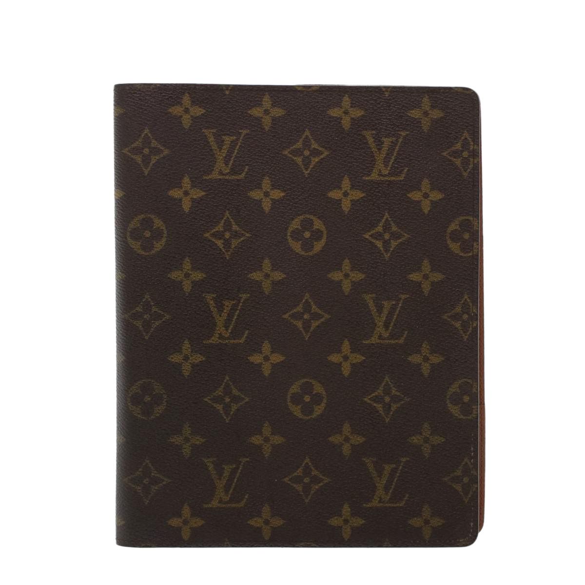 Louis Vuitton Couverture Agenda de Bureau Brown Canvas Wallet (Pre-Owned)