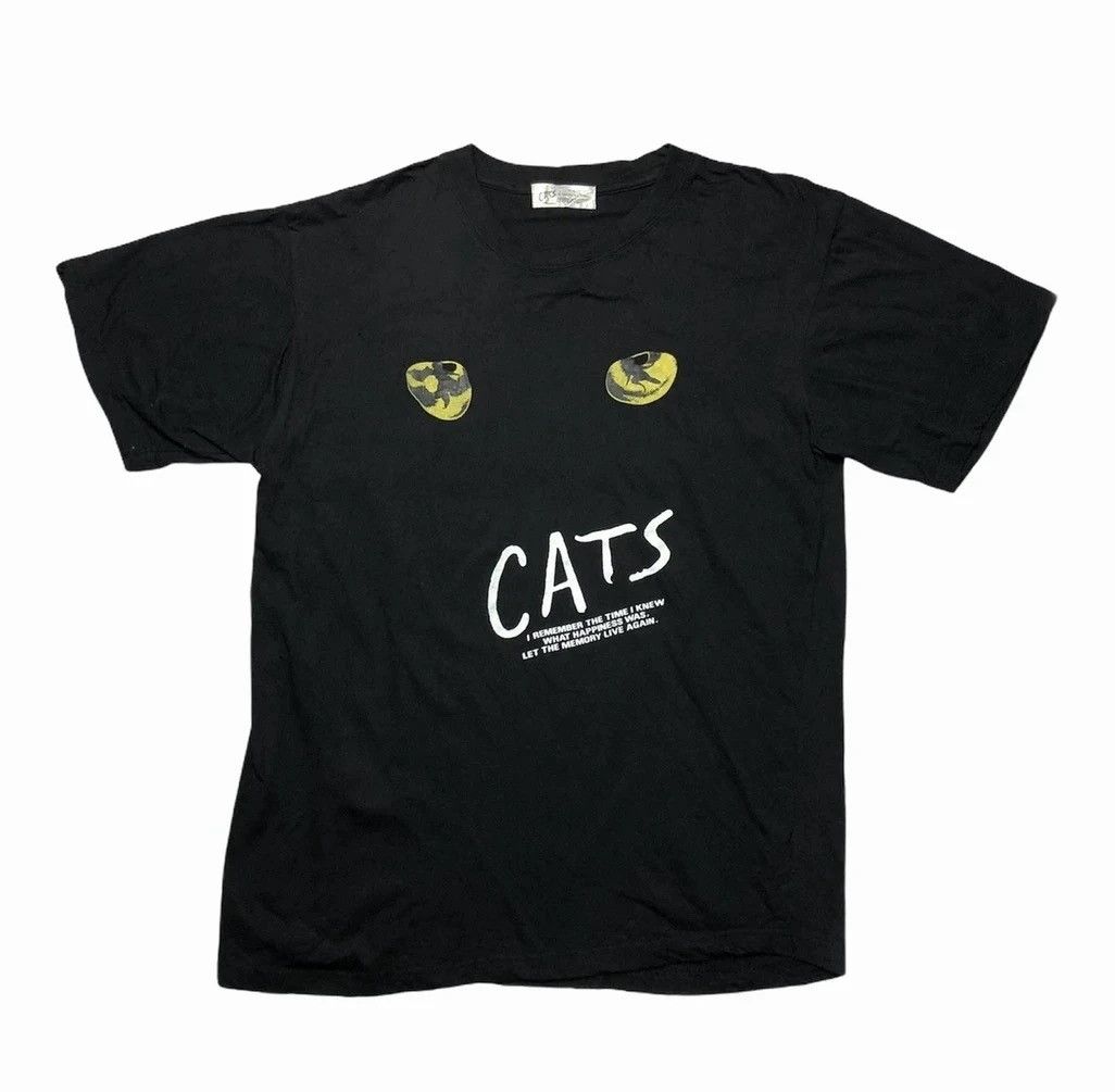 Other × Vintage Vintage Cats Movie Theatre T-Shirt Size US L / EU 52-54 / 3 - 1 Thumbnail