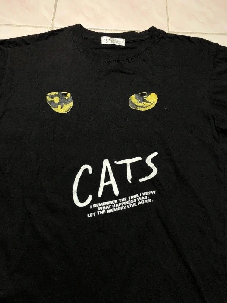 Other × Vintage Vintage Cats Movie Theatre T-Shirt Size US L / EU 52-54 / 3 - 3 Thumbnail