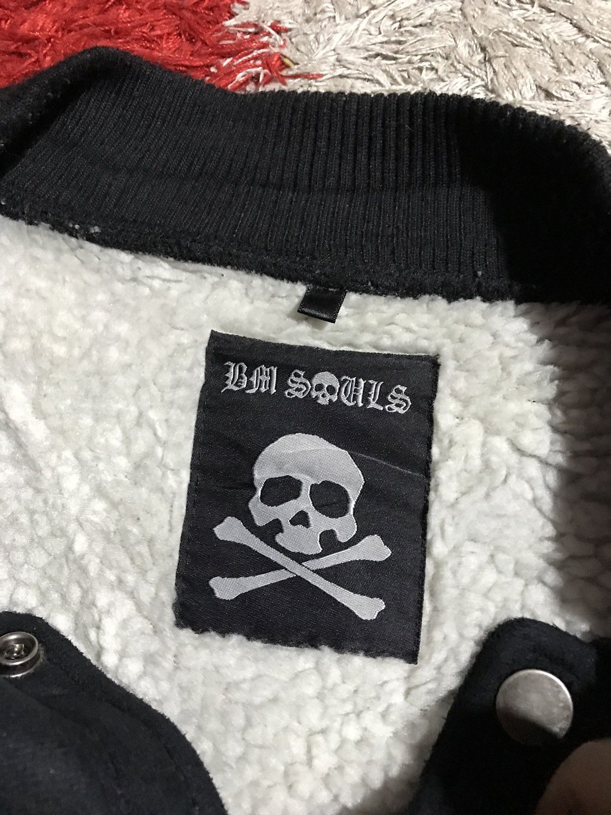 Other BM SOULS VARSITY JACKET STYLE SKULL DESIGN Size US L / EU 52-54 / 3 - 7 Thumbnail